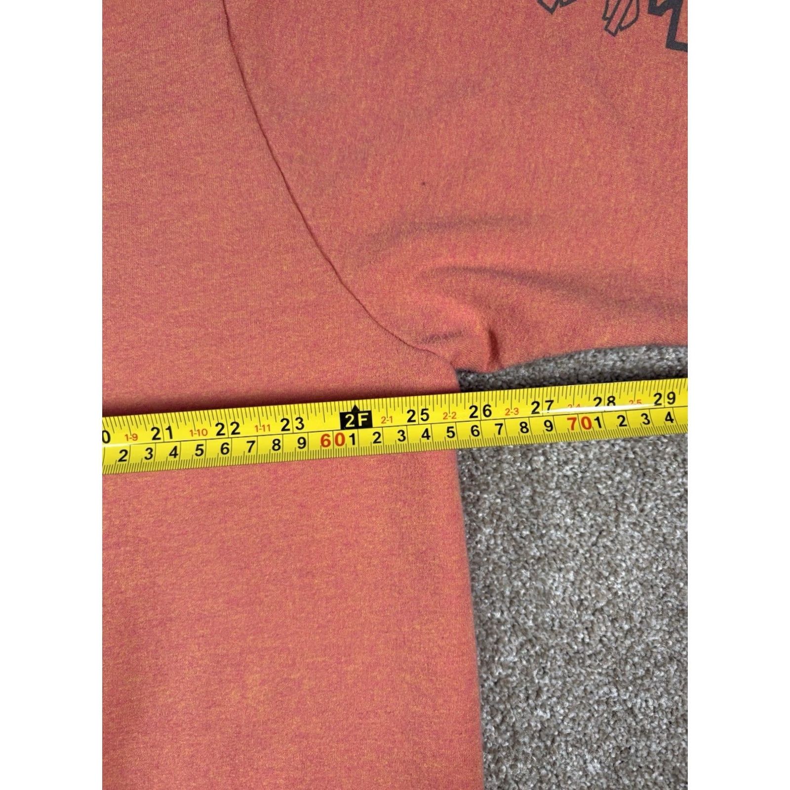 Bravado VINTAGE Harley Davidson Womens Zip Up Sweatshirt Burnt Salmon McHenry Illinois • Size XL Orange Full Zip Hoodie Womens XL Bravado Cotton Activewear Size XL / US 12-14 / IT 48-50 - 7 Thumbnail