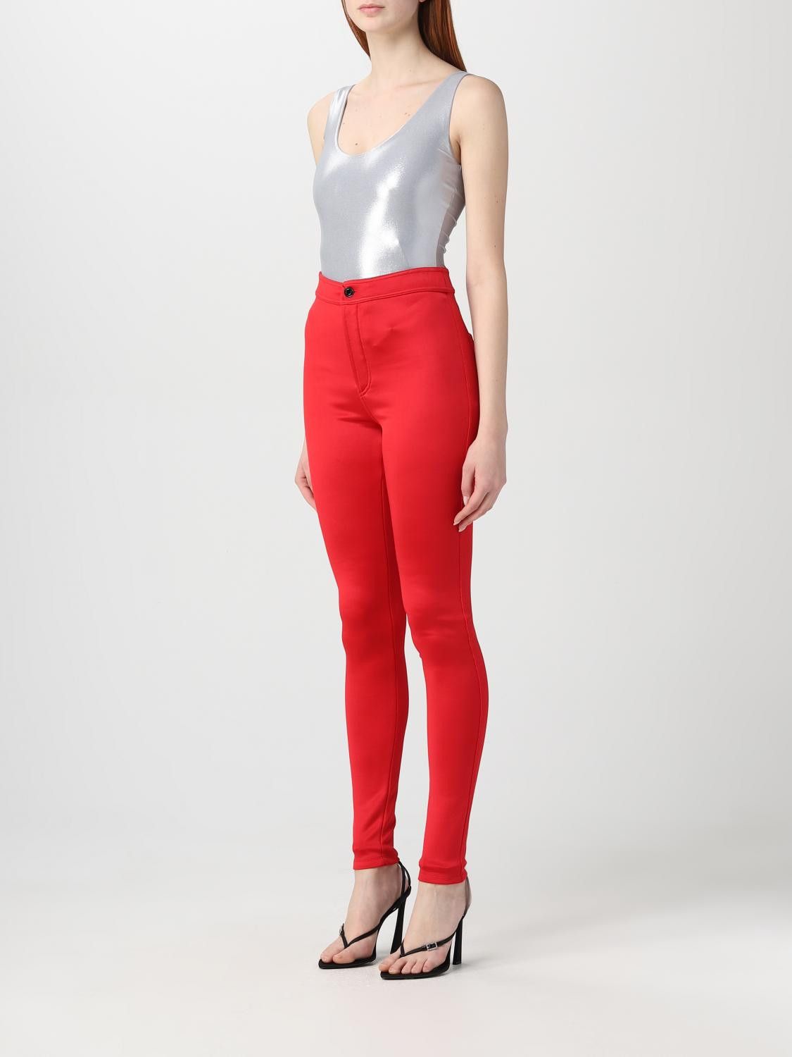 Saint Laurent Paris o1y0126 Sweatpant in Coral Size 26" / US 2 / IT 38 - 4 Thumbnail