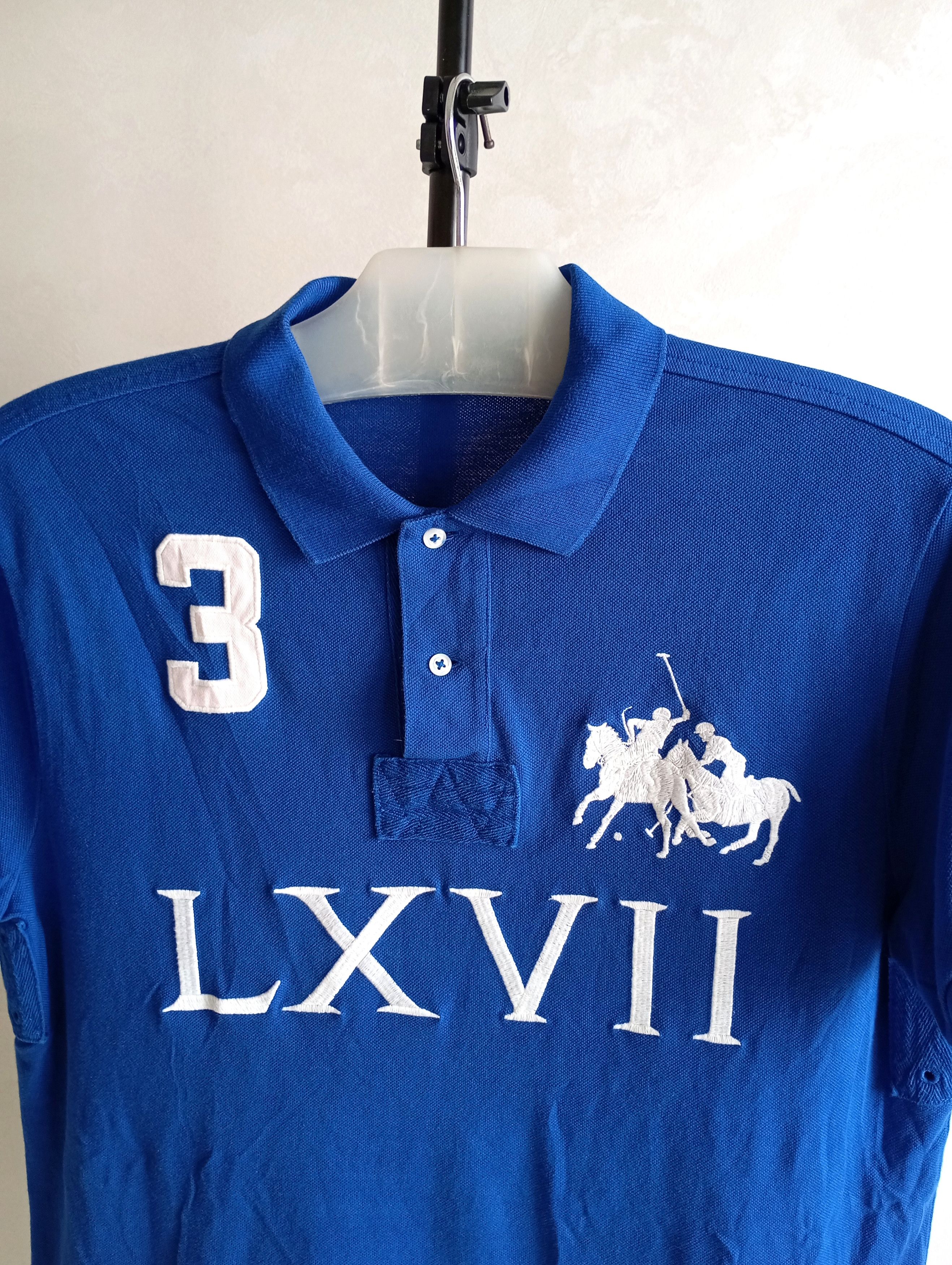 Polo Ralph Lauren Polo Ralph Lauren polo vintage Chief Keef LXVII big logo usa Size US M / EU 48-50 / 2 - 2 Thumbnail