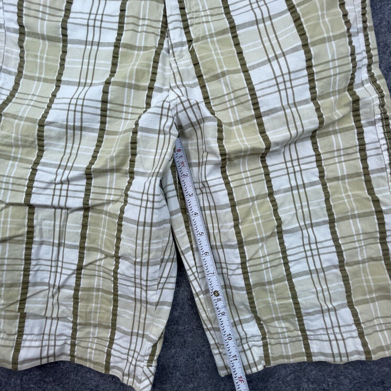 Anchor Blue Vintage Anchor Blue Shorts Mens 28 Plaid Long Bermuda Y2K Size US 28 / EU 44 - 2 Thumbnail