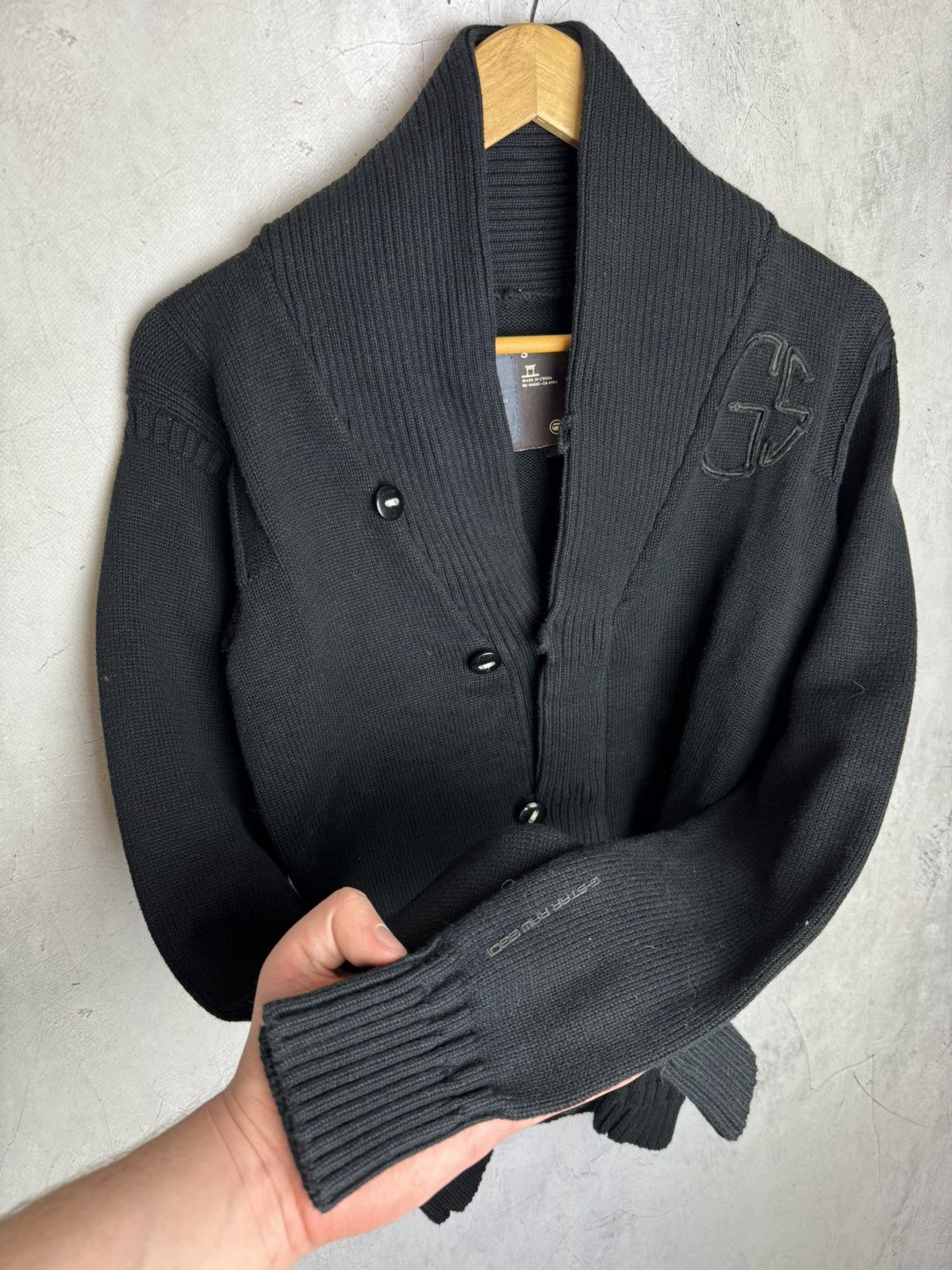 G-Star × Vintage G Star Raw Sweater Cardigan Vintage Size US S / EU 44-46 / 1 - 5 Thumbnail