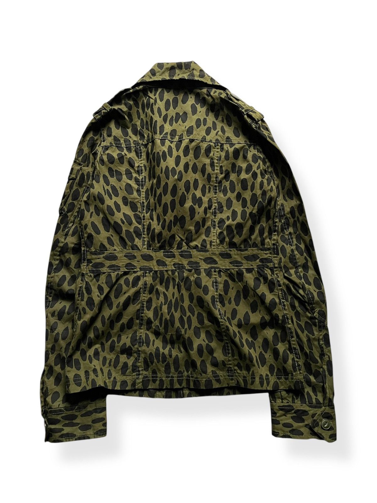 Isamu Katayama Backlash 2000s SLY Glamour wax leopard army funk jacket Size US M / EU 48-50 / 2 - 2 Thumbnail