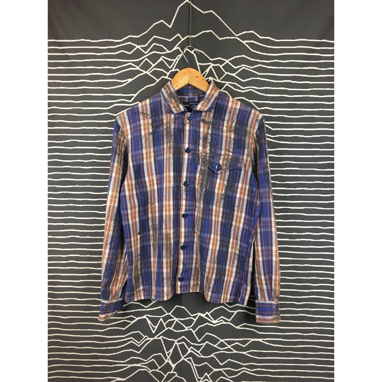 Flannel × Japanese Brand × NANO universe Nano Universe Grunge Aesthetic Plaid Flannel Shirt Size US M / EU 48-50 / 2 - 2 Thumbnail