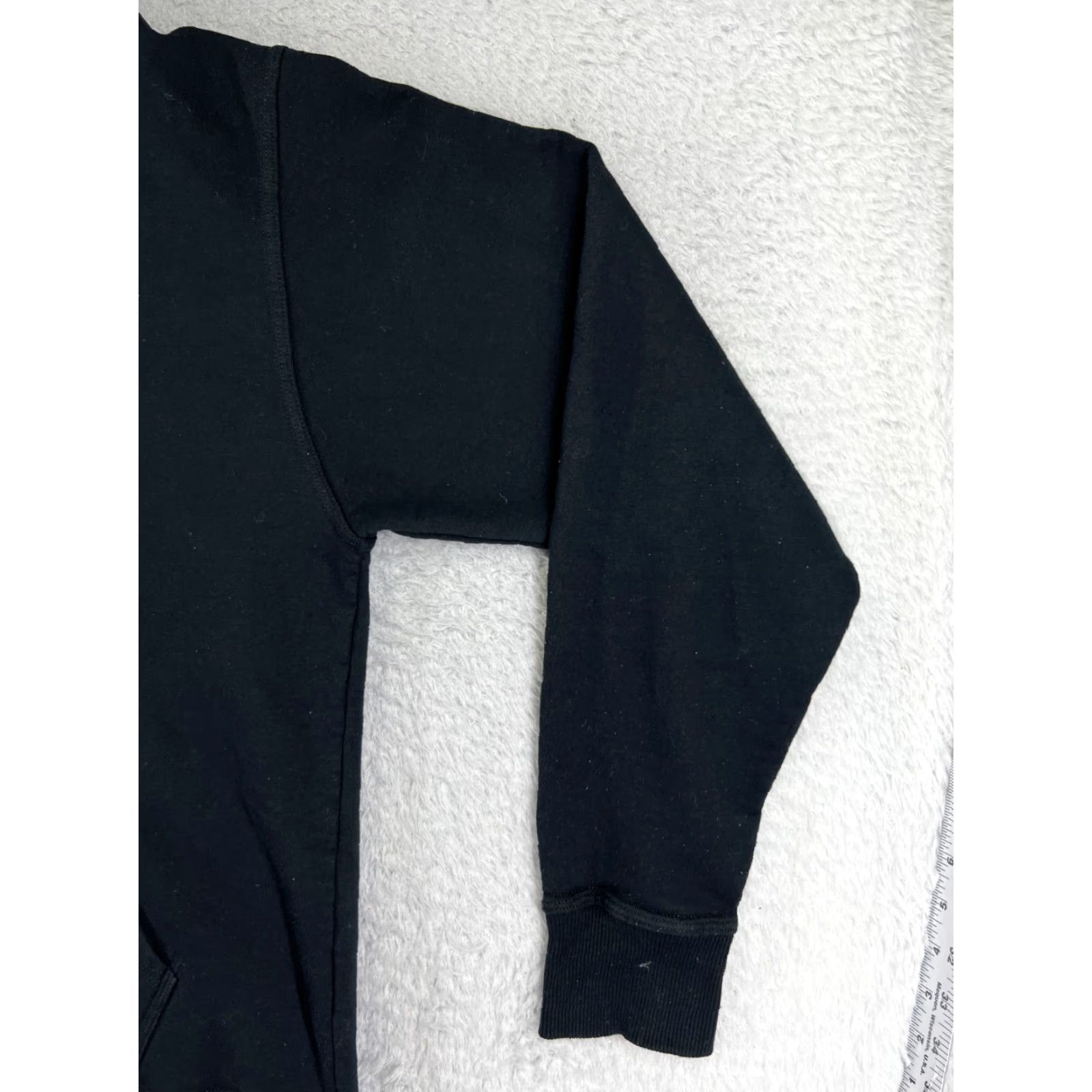 Champion Champion Hoodie Adult Large Black Pockets Logo Regular Men Men's Pullover Sweatshirt Size US L / EU 52-54 / 3 - 2 Thumbnail