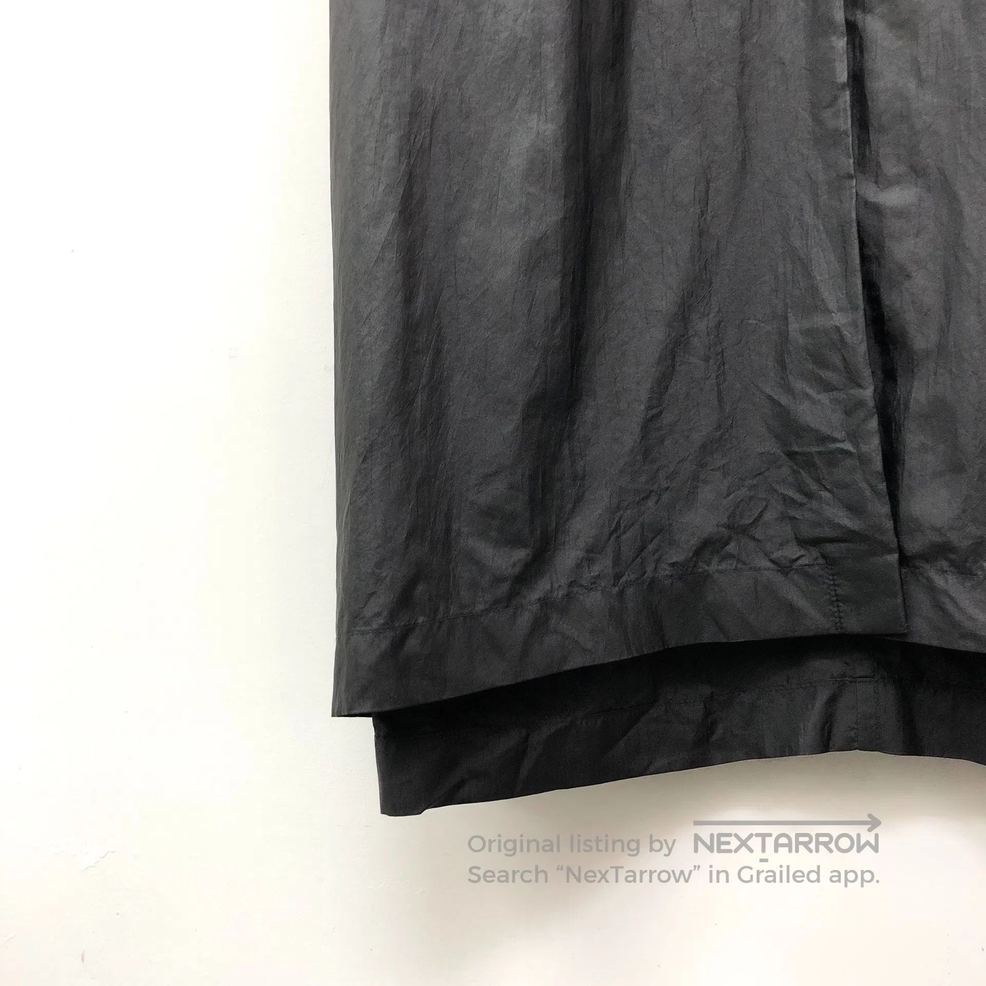 Jil Sander Jil Sander Black Silk Single-breasted Long-sleeve Shirt Dr Size 4XL / US 24-26 - 4 Thumbnail