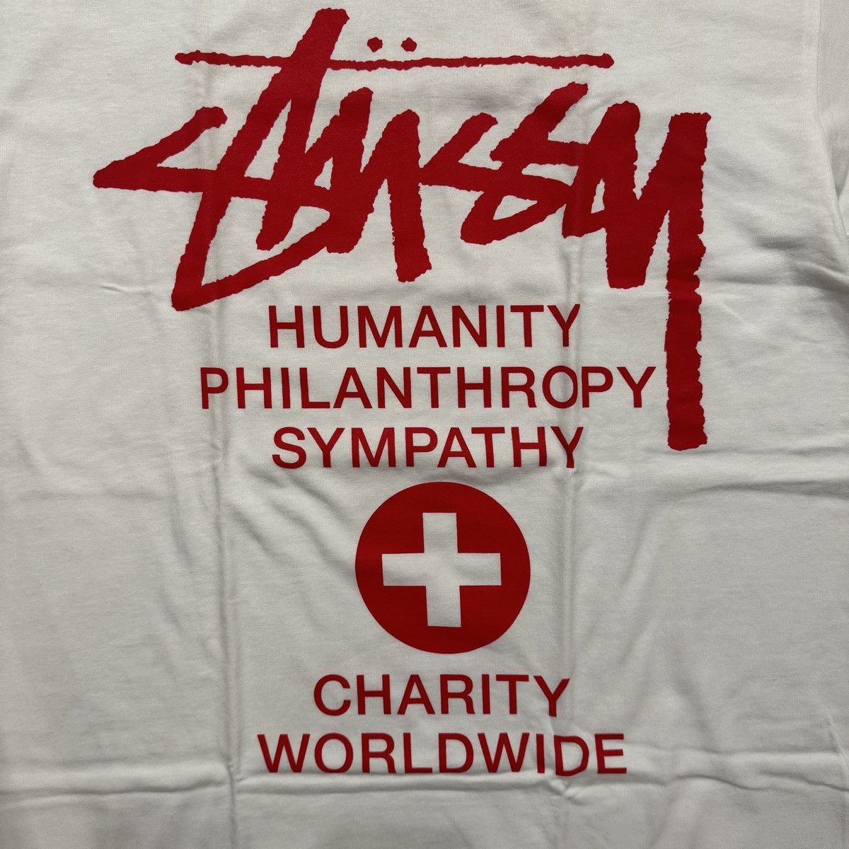 Stussy 2005 Stussy HURRICANE KATRINE CHARITY Tee Dead stock Size M Size US M / EU 48-50 / 2 - 5 Thumbnail