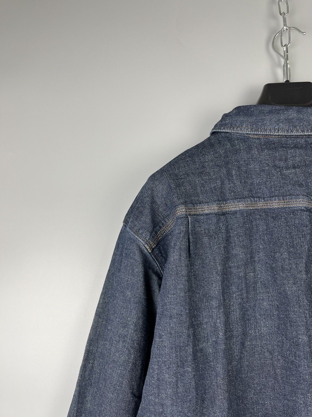 Carhartt Carhartt Button Long Sleeve Denim Work Shirt Size US XL / EU 56 / 4 - 12 Thumbnail