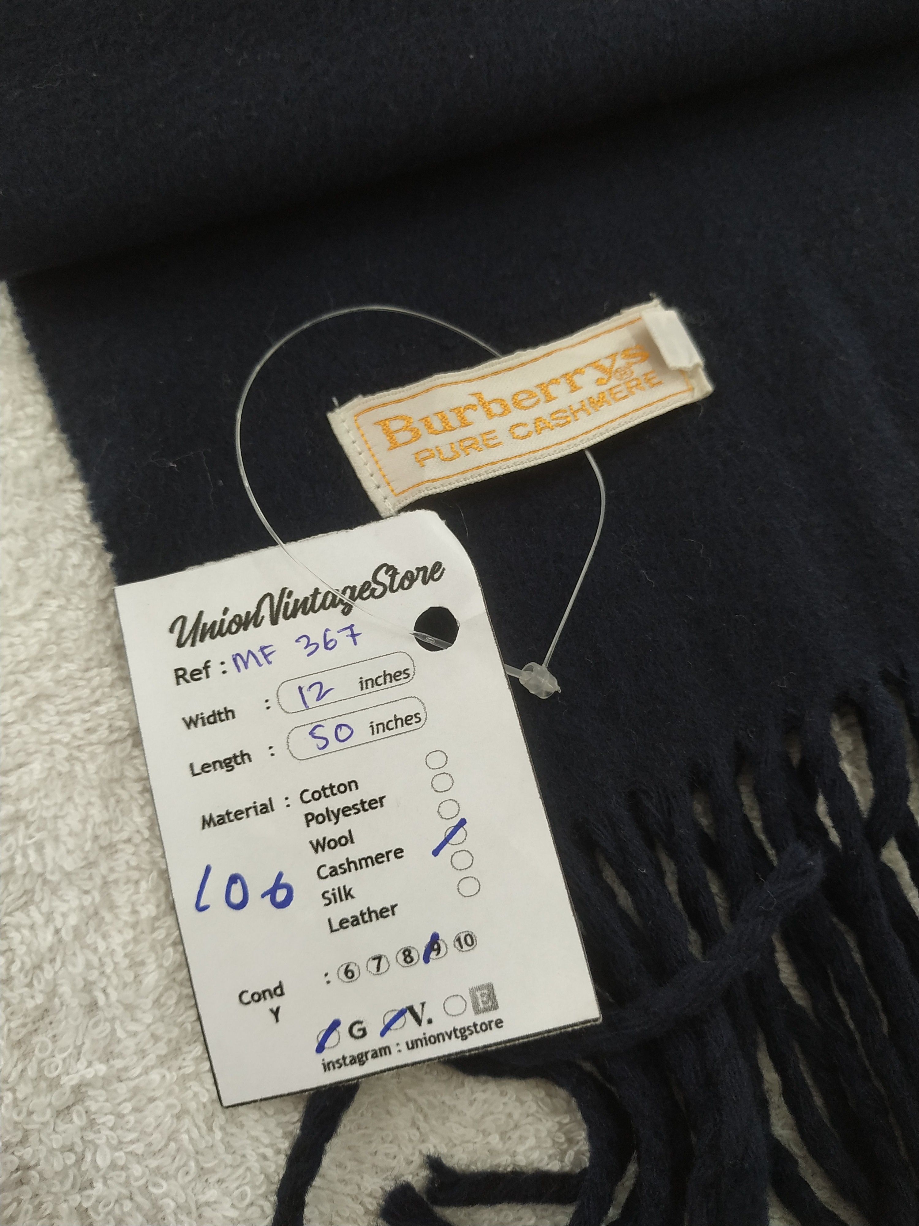 Burberry Vintage Burberry Scarf/Muffler/Neckwear MF367 Size ONE SIZE - 6 Thumbnail