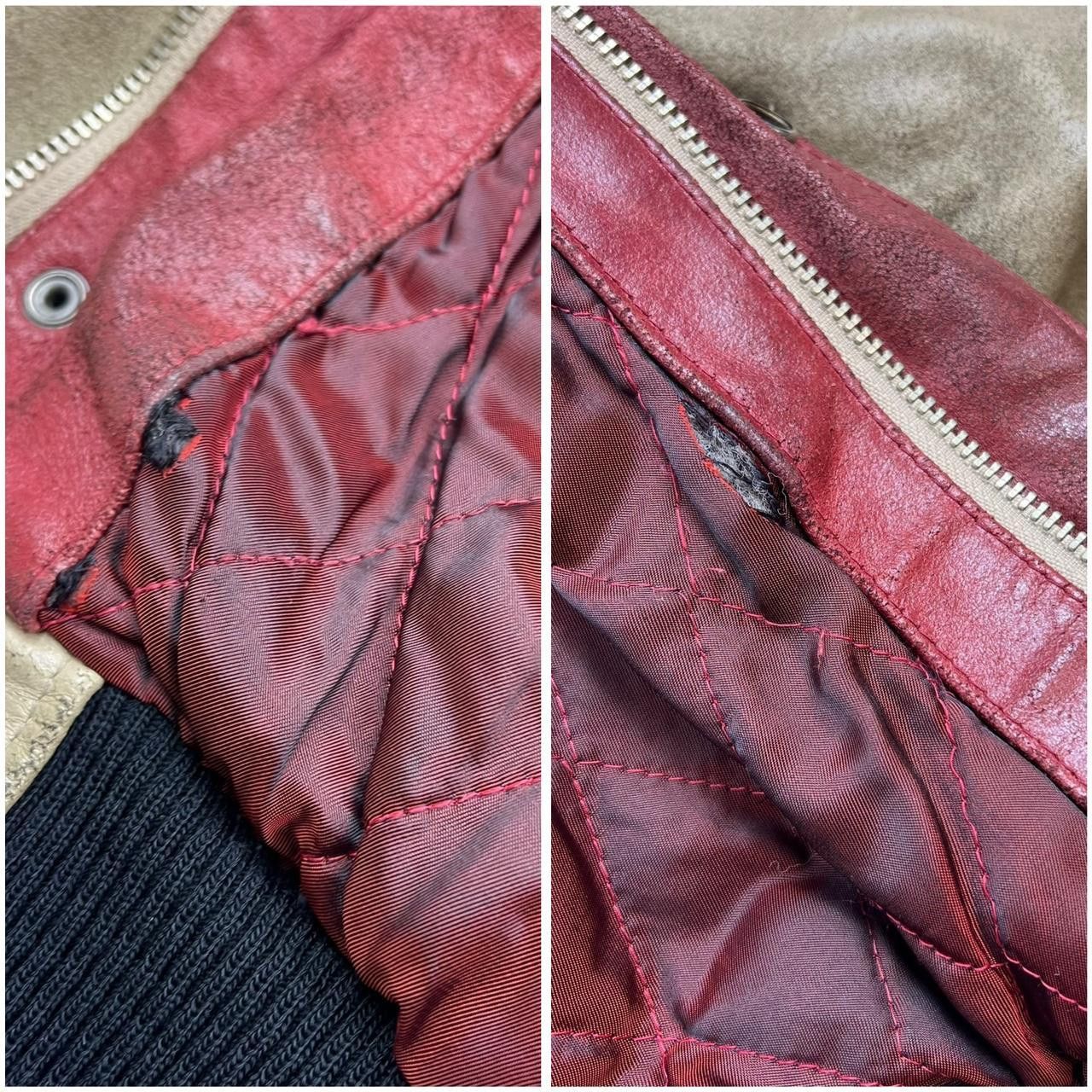 Avirex Vintage Avirex Sioux Football Team Dakota Leather Jacket - M Size US M / EU 48-50 / 2 - 8 Thumbnail
