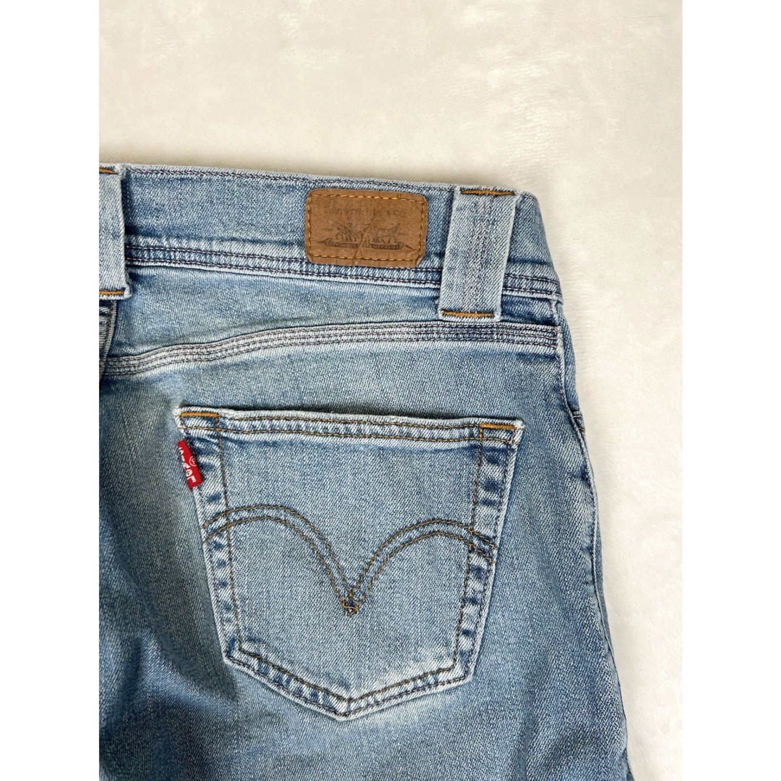 Levi's VINTAGE Levi’s Jeans Denim Blue Women 13 JR Bootcut 34W 30L Juniors Size 34" / US 12 / IT 48 - 7 Thumbnail