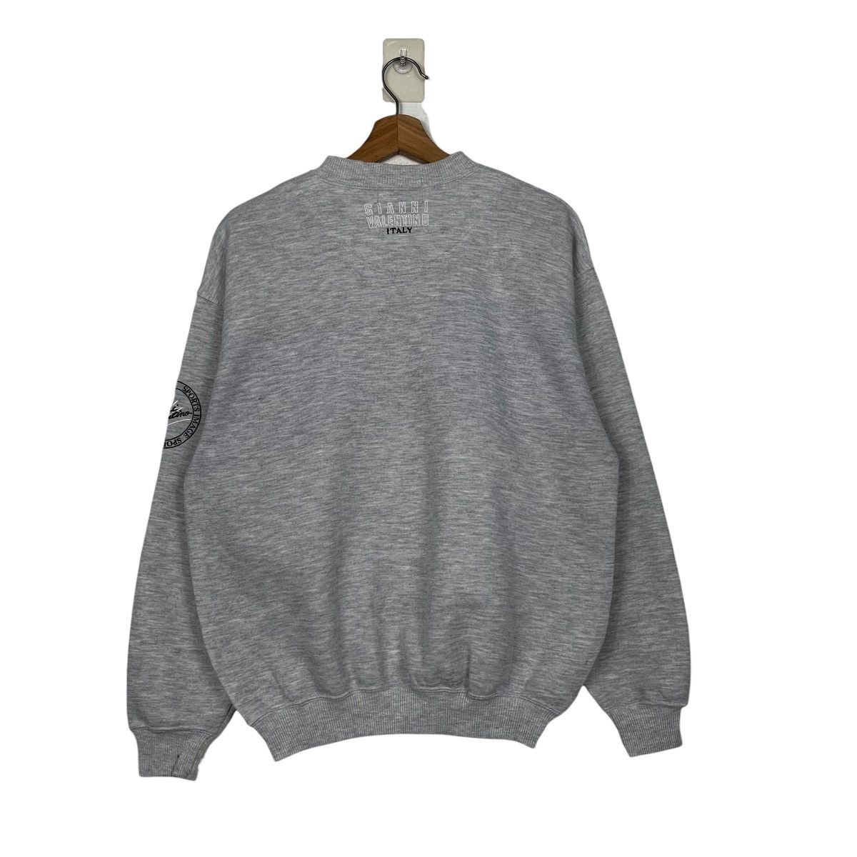 Japanese Brand Gianni Valentino Italy Big Logo Sweatshirt Size US M / EU 48-50 / 2 - 7 Thumbnail