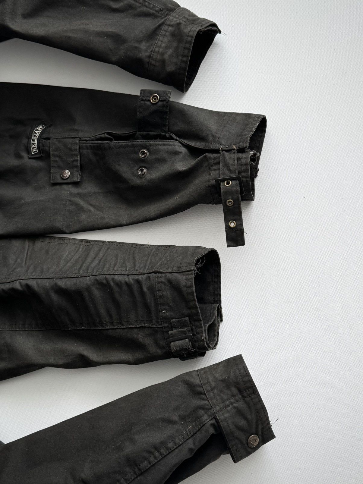 Belstaff Vintage 1990s Belstaff 'Driza-Bone' Trialmaster Waxed Suit Size US L / EU 52-54 / 3 - 9 Thumbnail