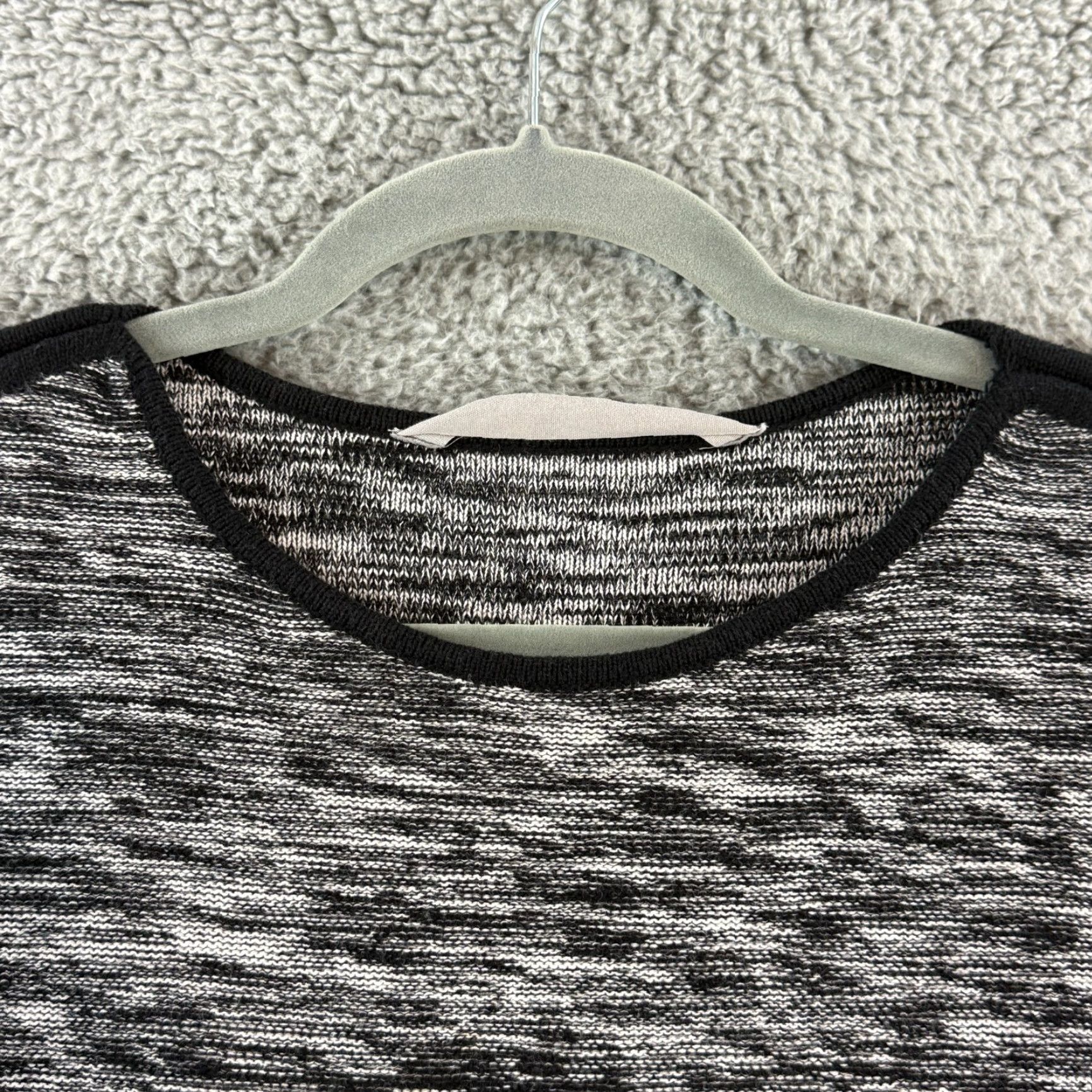 Athleta Athleta Retreat Dress Womens S Black Heathered Long Sleeve Knit Pullover Size S / US 4 / IT 40 - 5 Thumbnail
