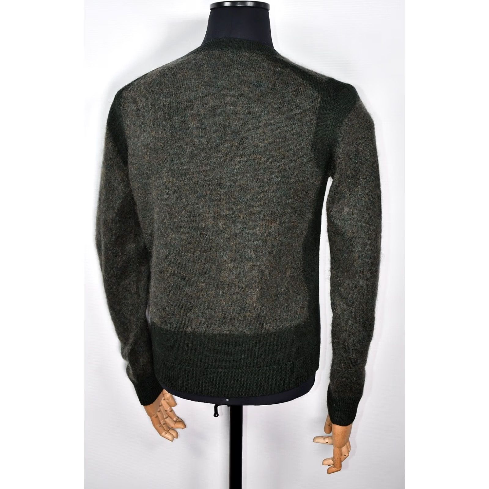 Acne Studios ACNE STUDIOS TRICK PANELED WOOLBLEND SWEATER M Green XS-XL? (Original only) Size US M / EU 48-50 / 2 - 4 Thumbnail