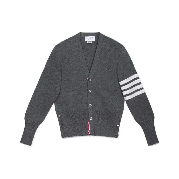 Thom Browne Thom Browne Gray Classic Long Sleeve Sweater -2507 Size US M / EU 48-50 / 2 - 7 Thumbnail