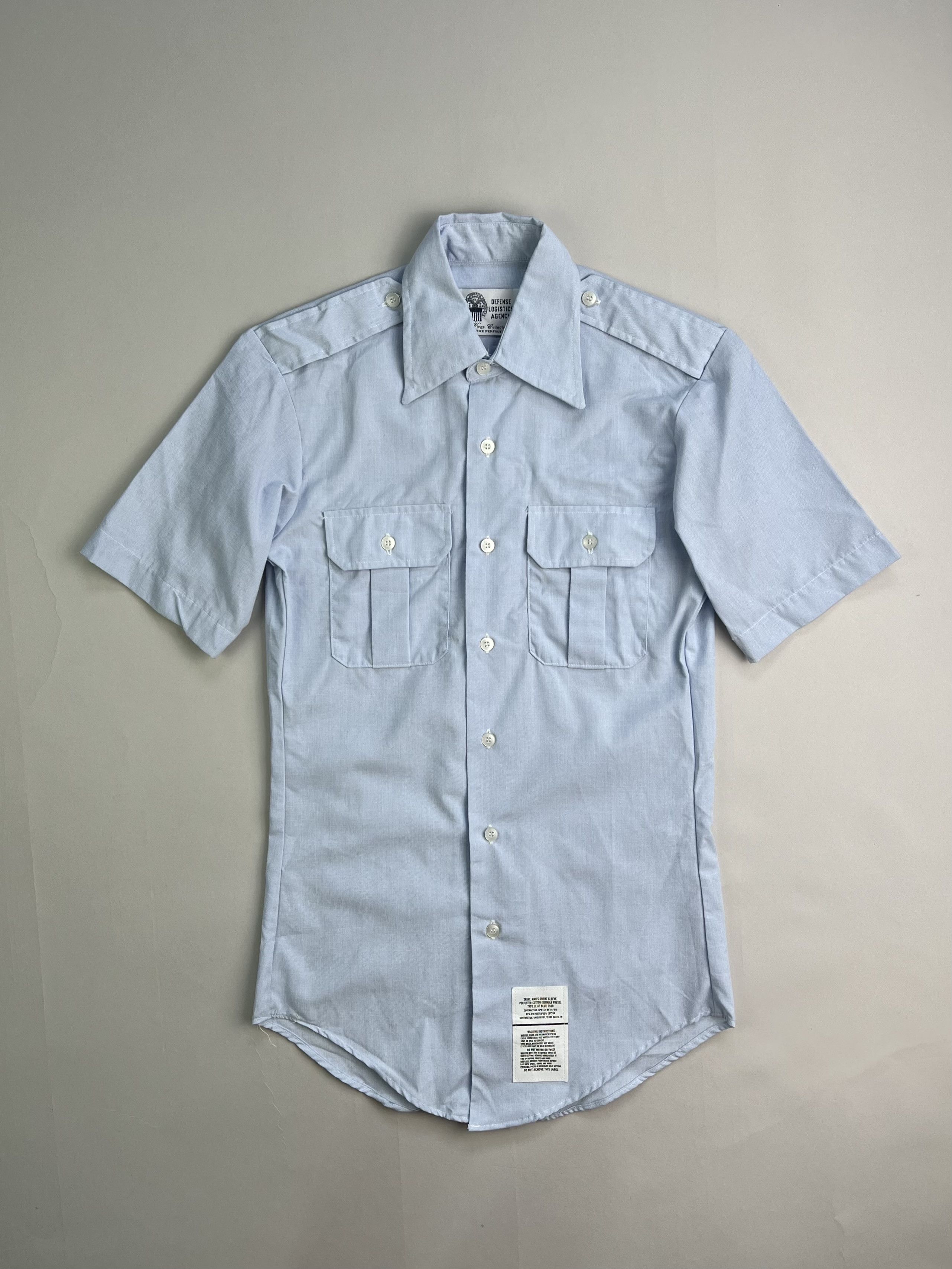 Other DEFENCE LOGIST AGENCY US ARMY UNIFORM SHIRT LIGHT BLUE | Grailed
