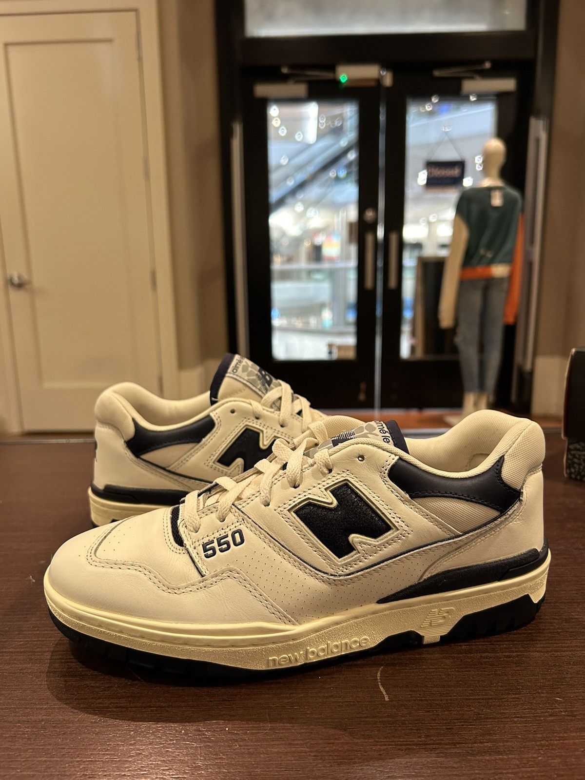 New Balance 550 Aime Leon Dore White Navy