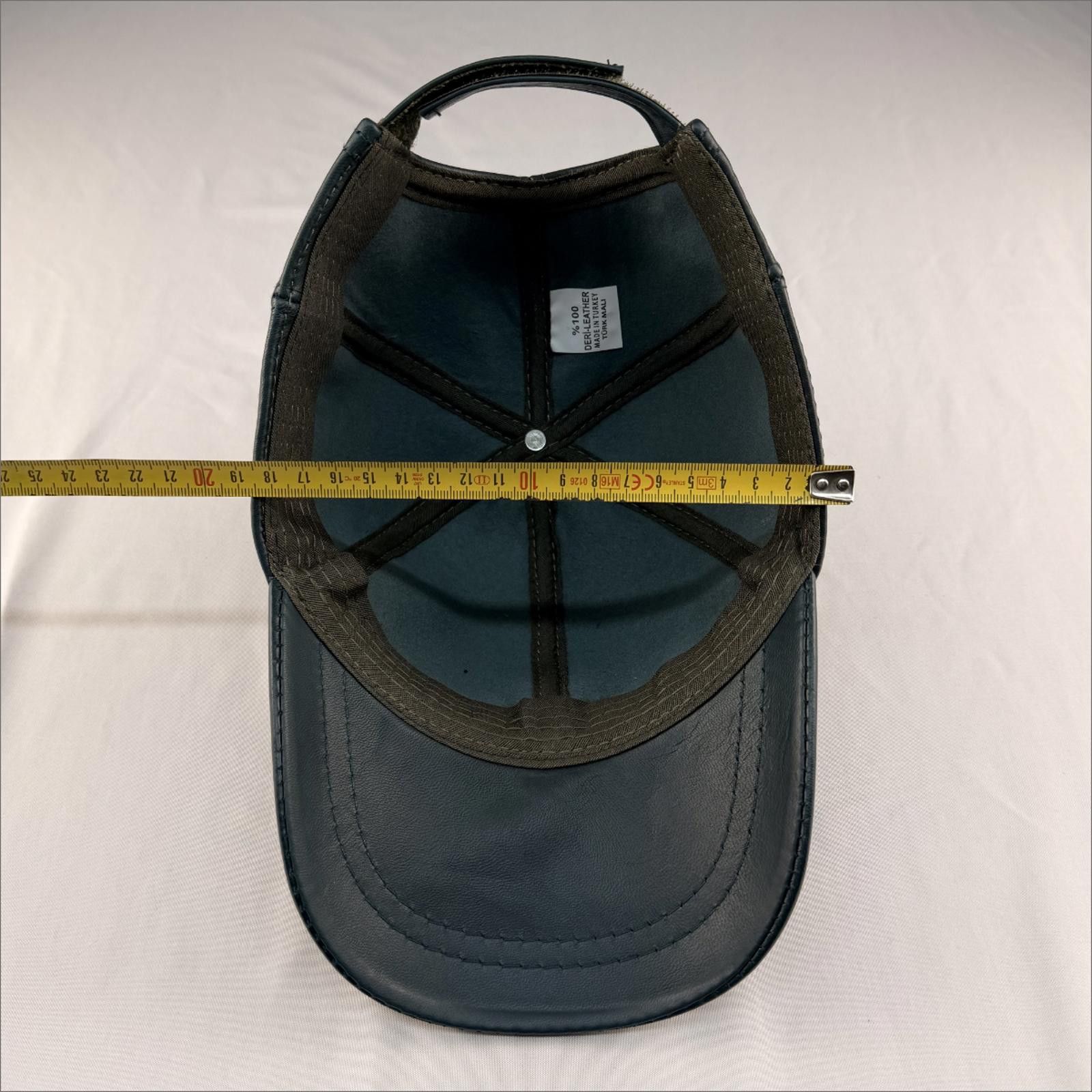 Other NEW Matt Leather Baseball Cap - Premium Hat 083 Size ONE SIZE - 7 Thumbnail