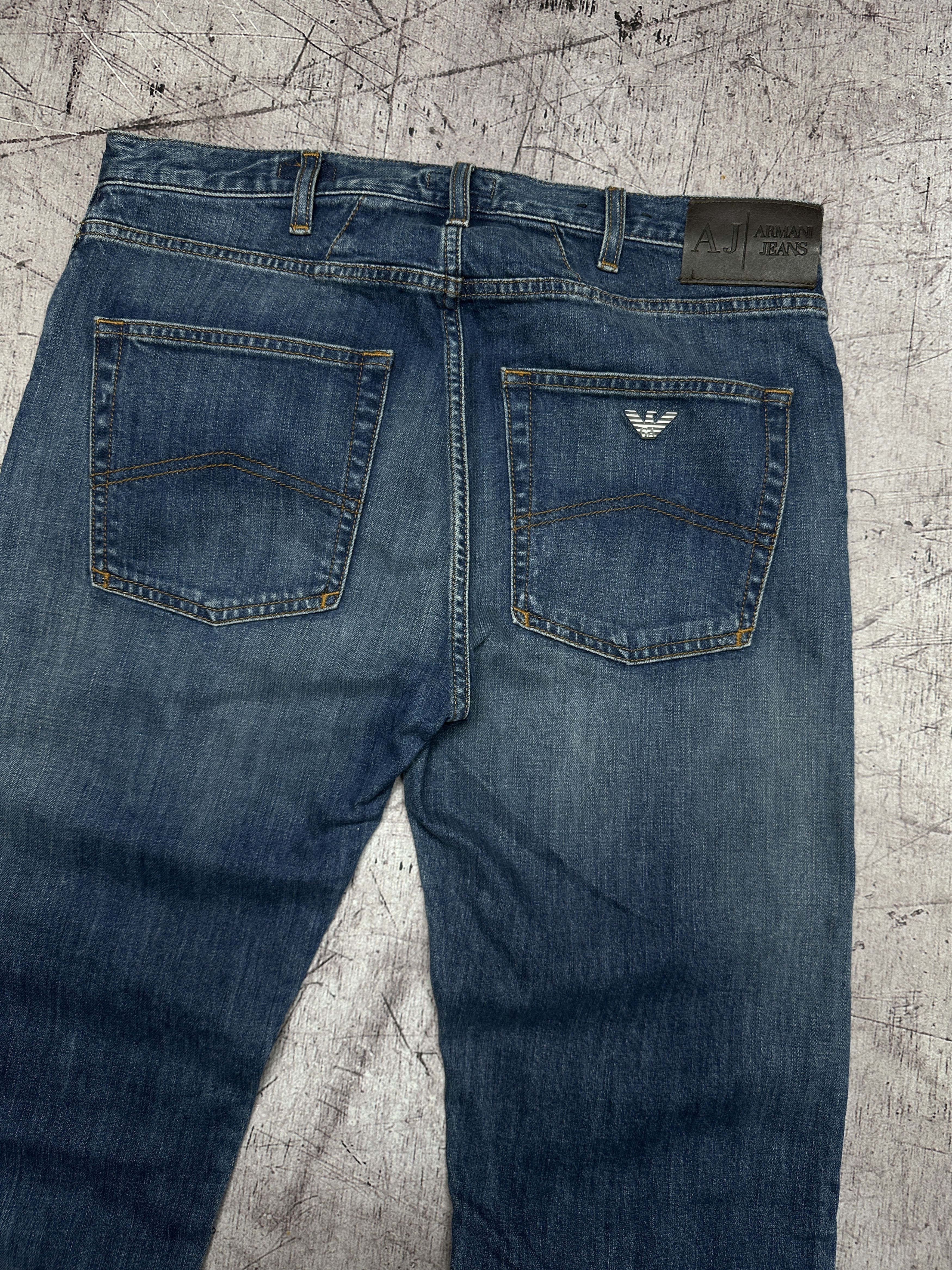 Armani Armani Jeans Mens Denim Pants Jeans Size US 33 - 2 Thumbnail
