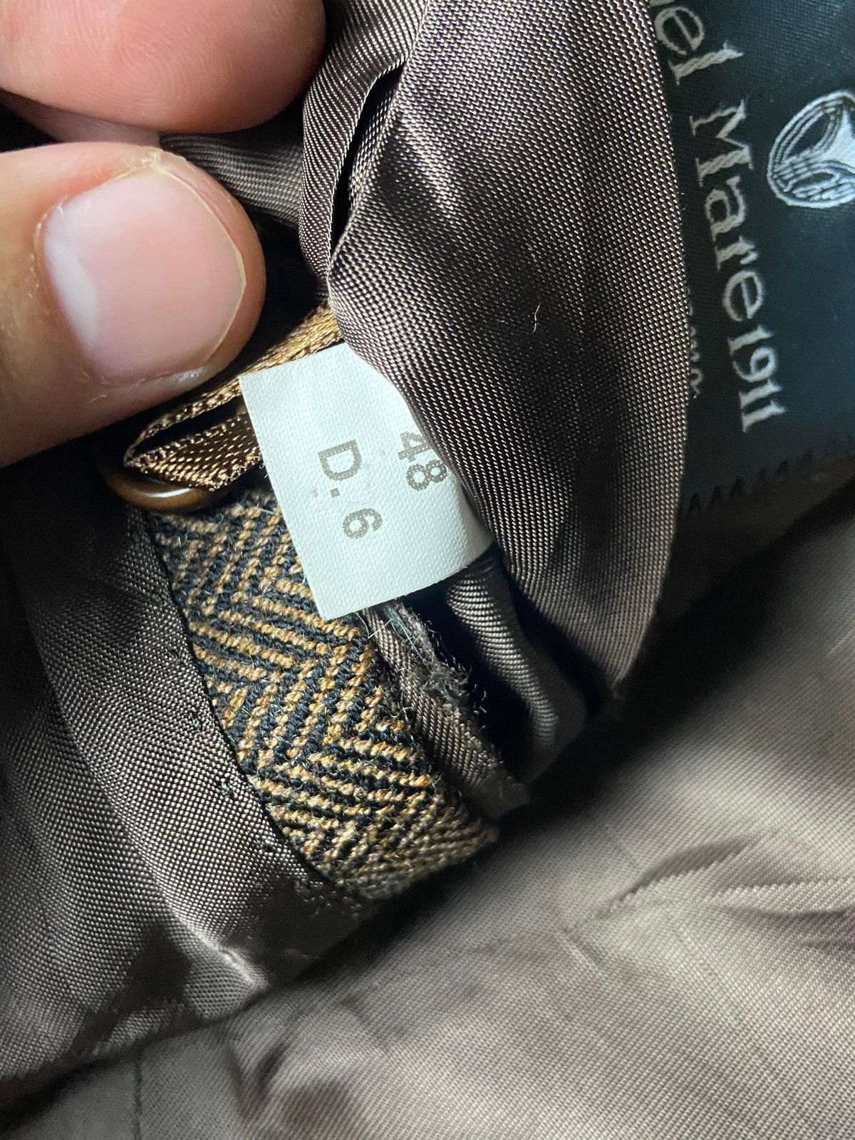 Japanese Brand Del Mare 1991 Garment Single Breasted Blazer (159) Size US XS / EU 42 / 0 - 8 Thumbnail