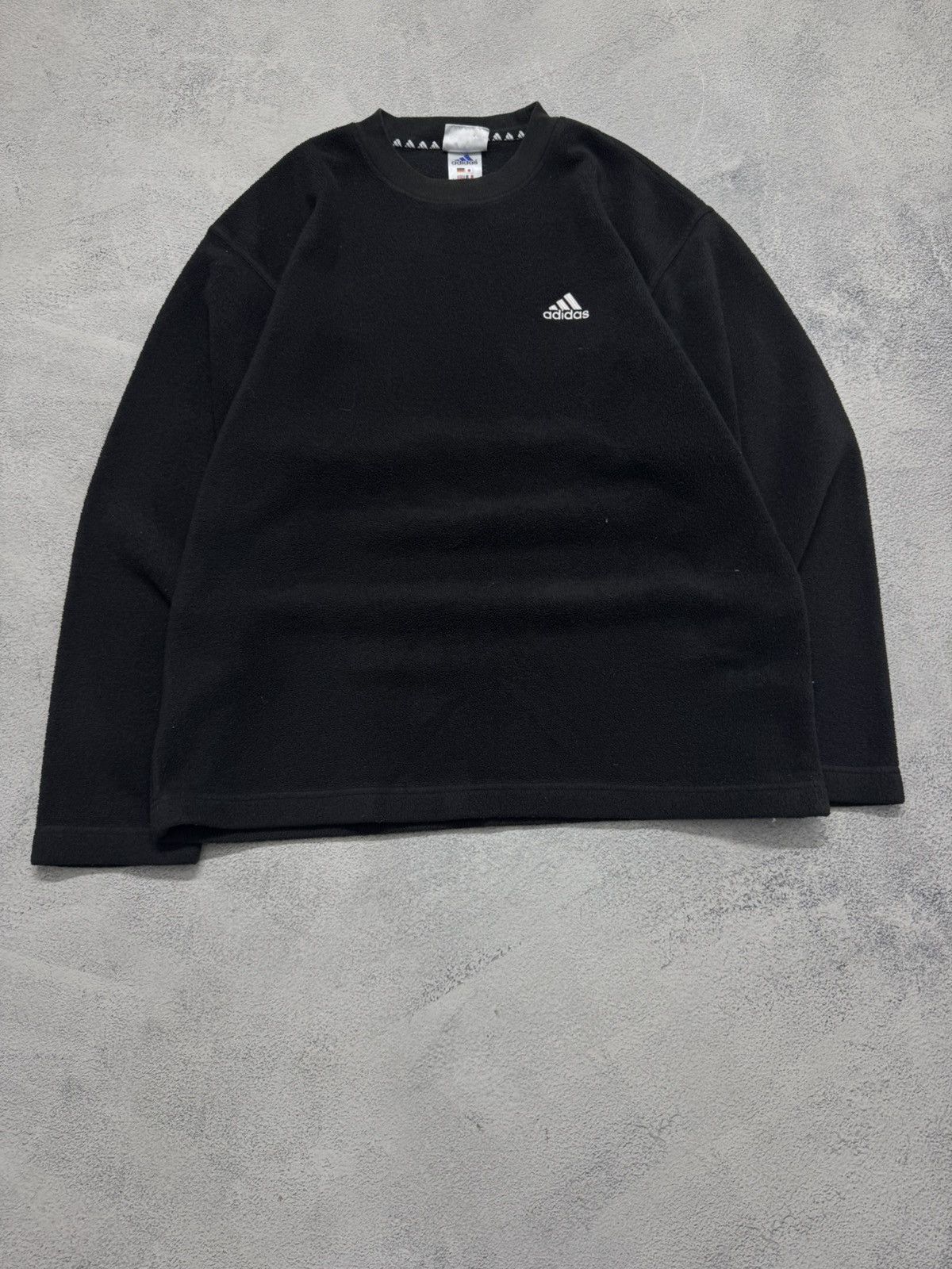 Adidas Vintage Adidas Fleece Sweatshirt 00’s Size US M / EU 48-50 / 2 - 7 Thumbnail