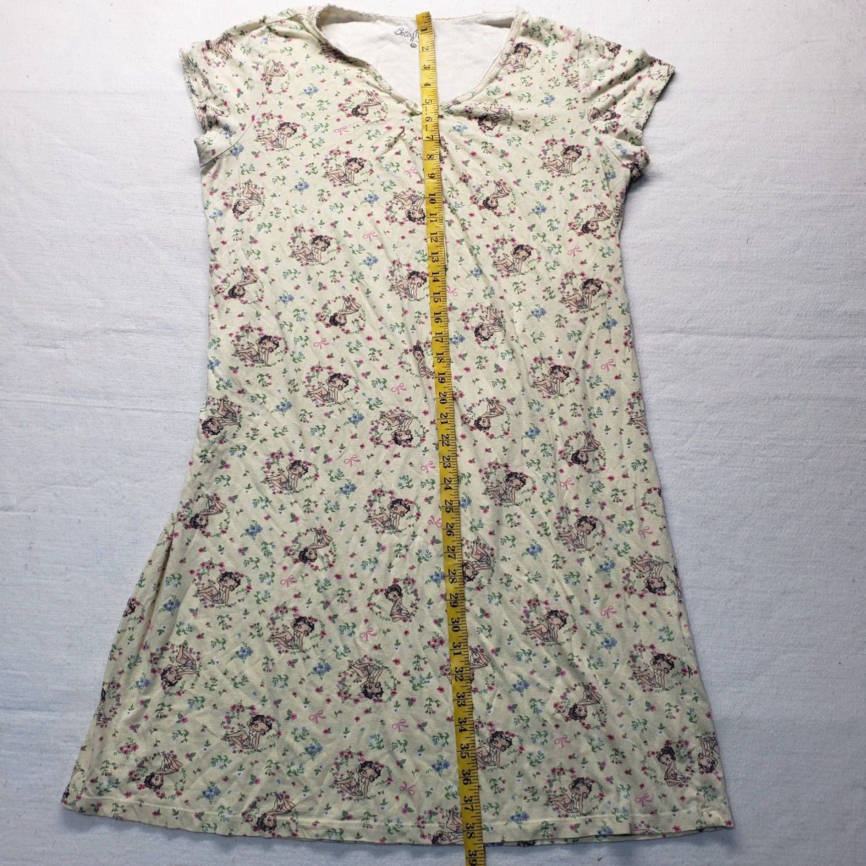 Vintage VINTAGE Betty Boop Yellow All Over Print Shirt 90s Men's XL Size XL / US 12-14 / IT 48-50 - 5 Thumbnail