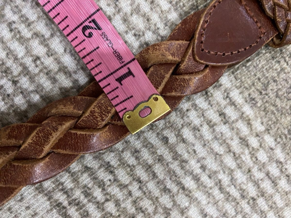 Leather Oxford Leather Buckle Belt Size ONE SIZE - 10 Thumbnail