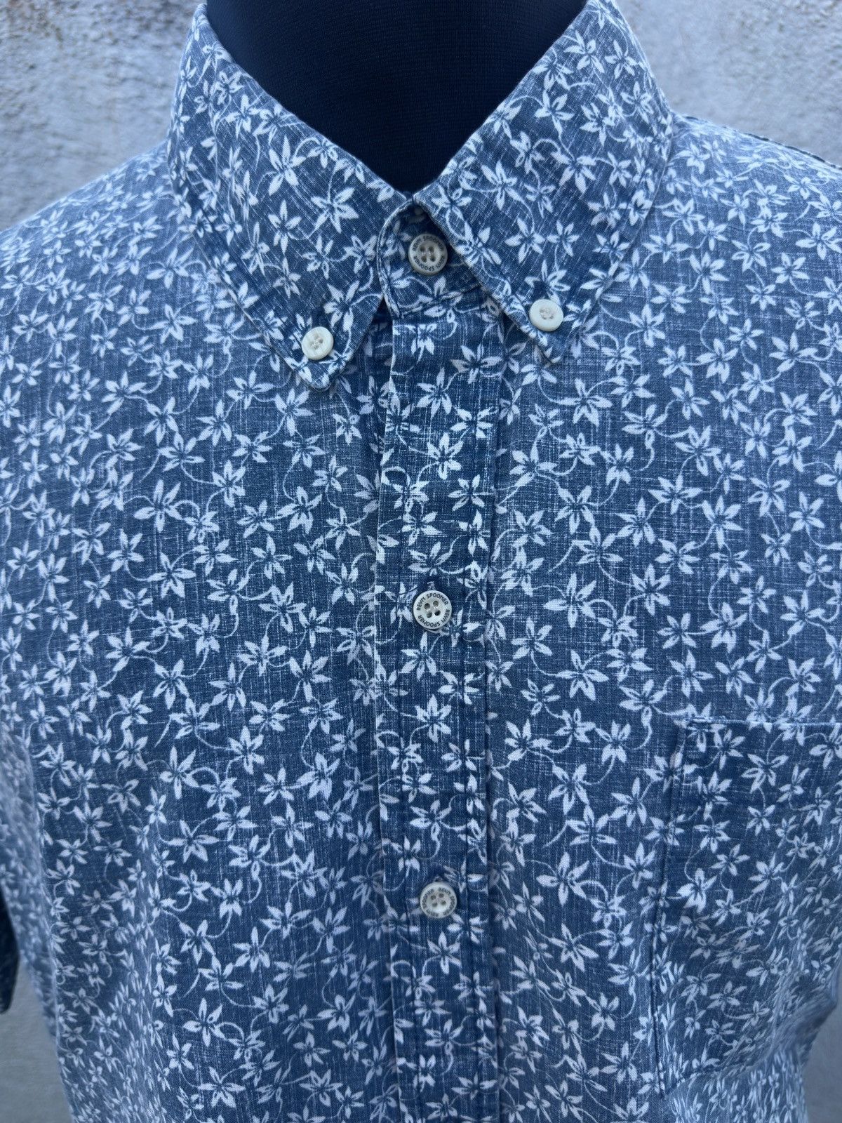 Reyn Spooner Reyn Spooner Tailored Fit Blue Hawaiian Print Men's XXL Size US XXL / EU 58 / 5 - 3 Thumbnail