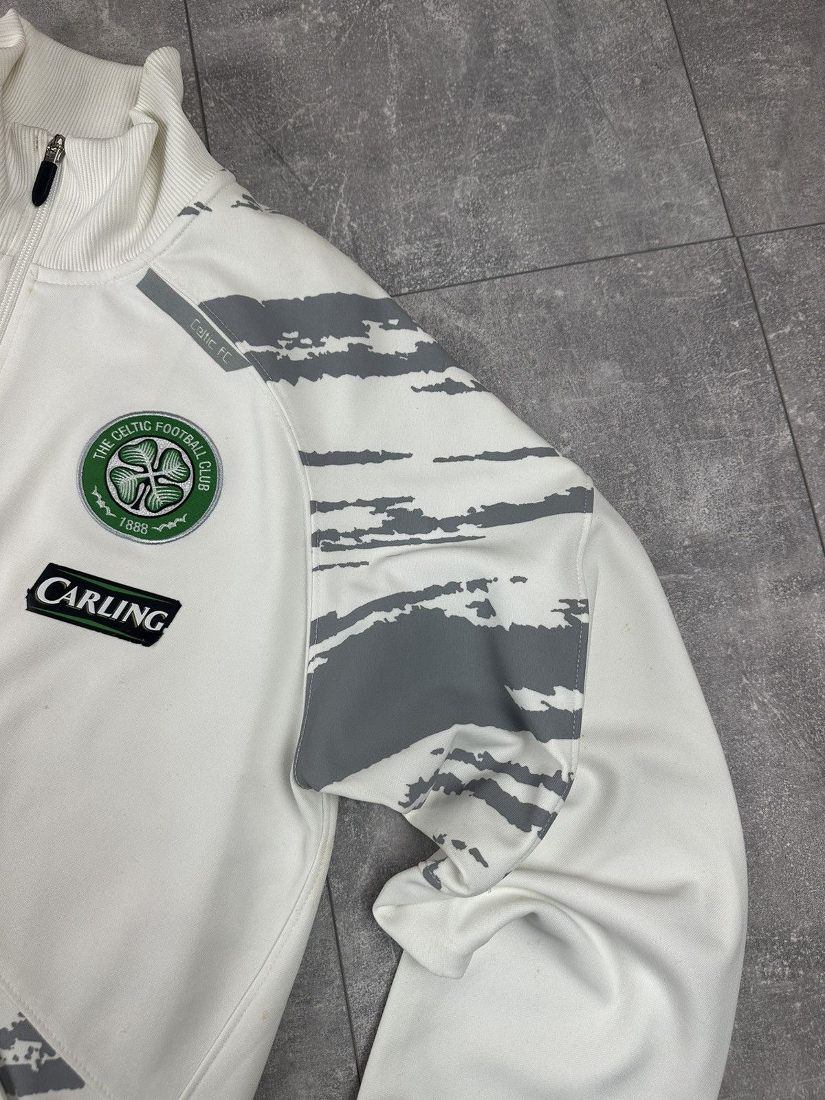 Nike Nike Celtic FC 2007/08 Track-Top Soccer Football Jacket Size US M / EU 48-50 / 2 - 7 Thumbnail