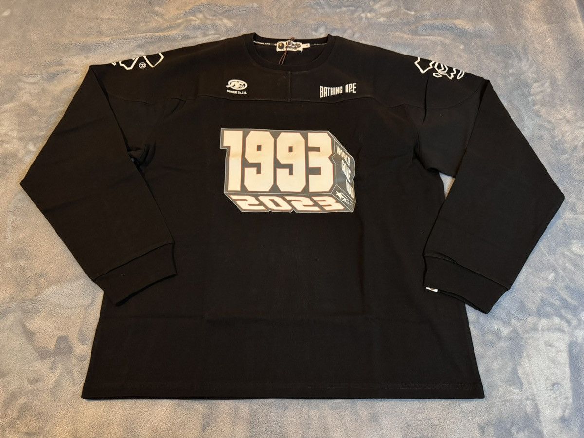 Bape Bape XL Relaxed Fit Jersey Size US XL / EU 56 / 4 - 1 Thumbnail