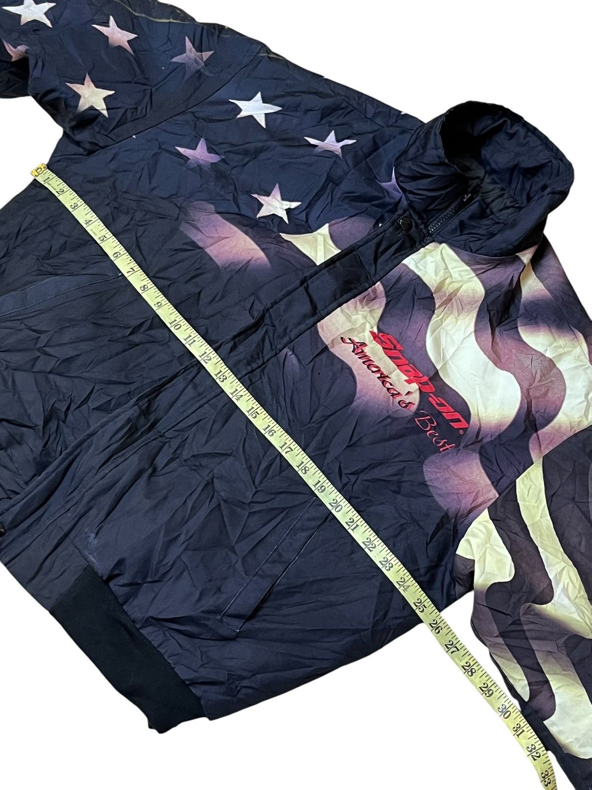 Gear for Sports RARE🔥VINTAGE SNAP ON TOOL EAGLE AMERICAN FLAG JACKET Size US XL / EU 56 / 4 - 15 Thumbnail