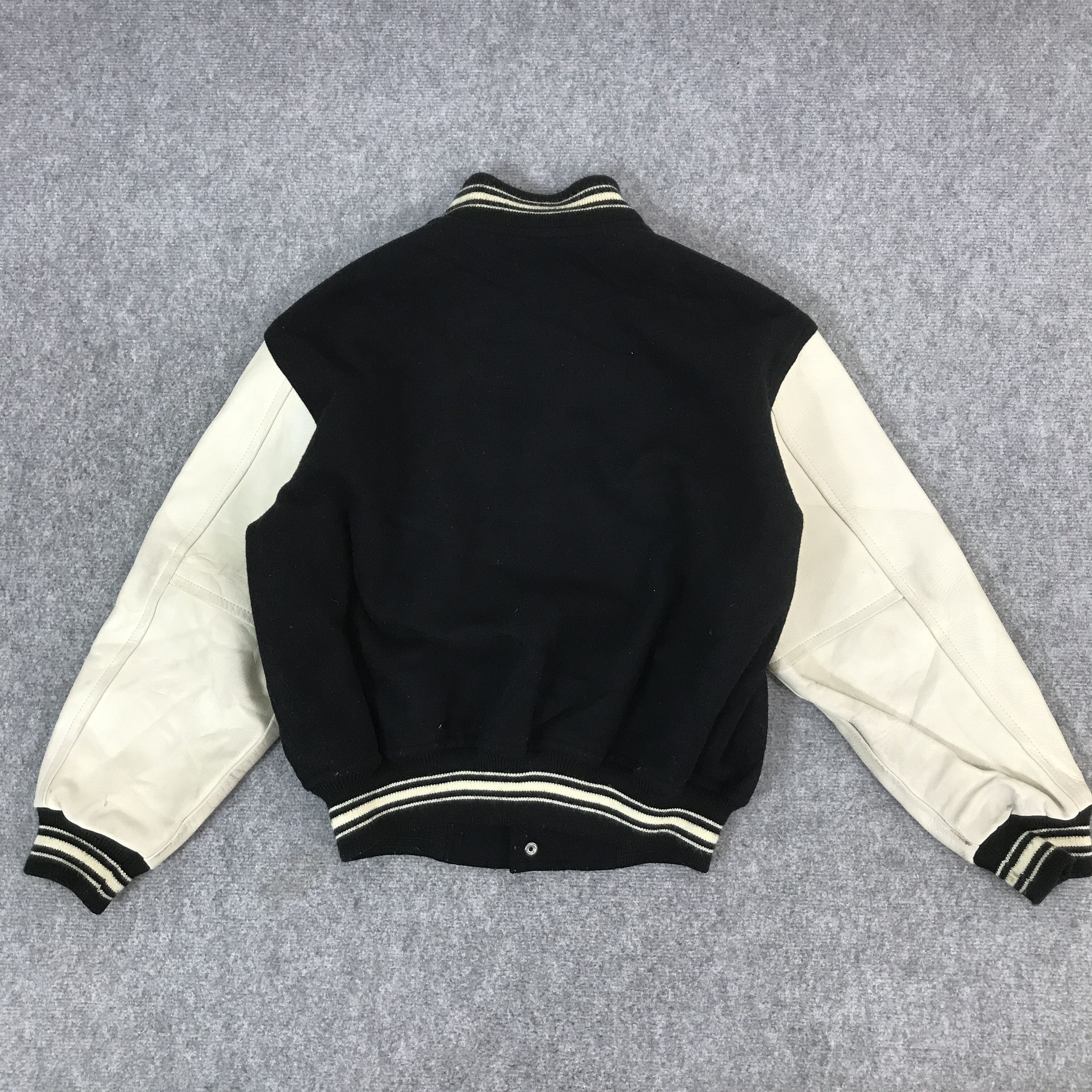 J. Press VINTAGE J.PRESS VARSITY JACKET LEATHER SLEEVE Size US L / EU 52-54 / 3 - 2 Thumbnail