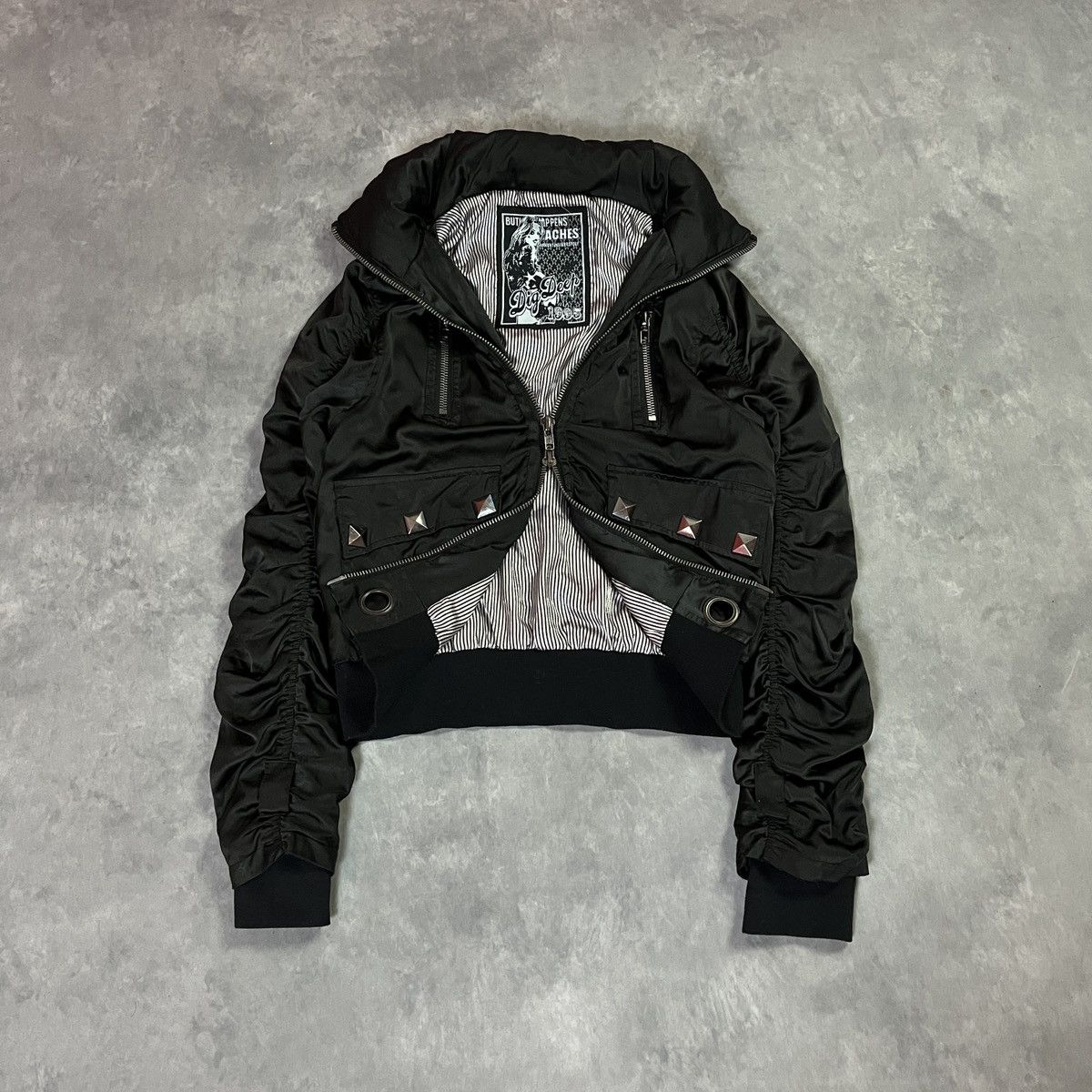 GOA Vkei Bono Jacket by Dig Deep Y2k Ifsix Punk Gothic Style Size US L / EU 52-54 / 3 - 2 Thumbnail