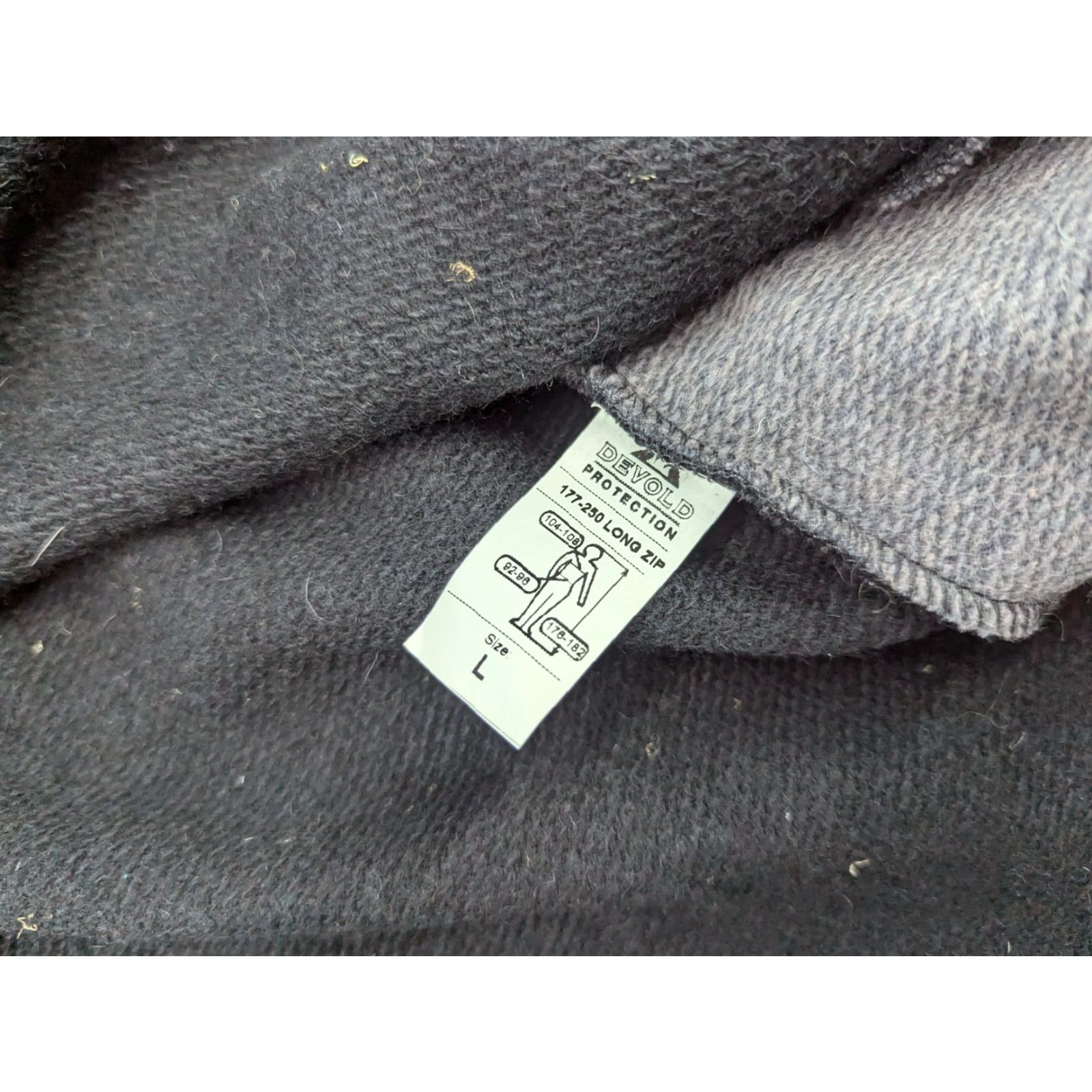 Vintage Devold Protection Jacket Mens L Black Full Zip 100% Merino Wool Work Outdoor Jacket Size US L / EU 52-54 / 3 - 7 Thumbnail