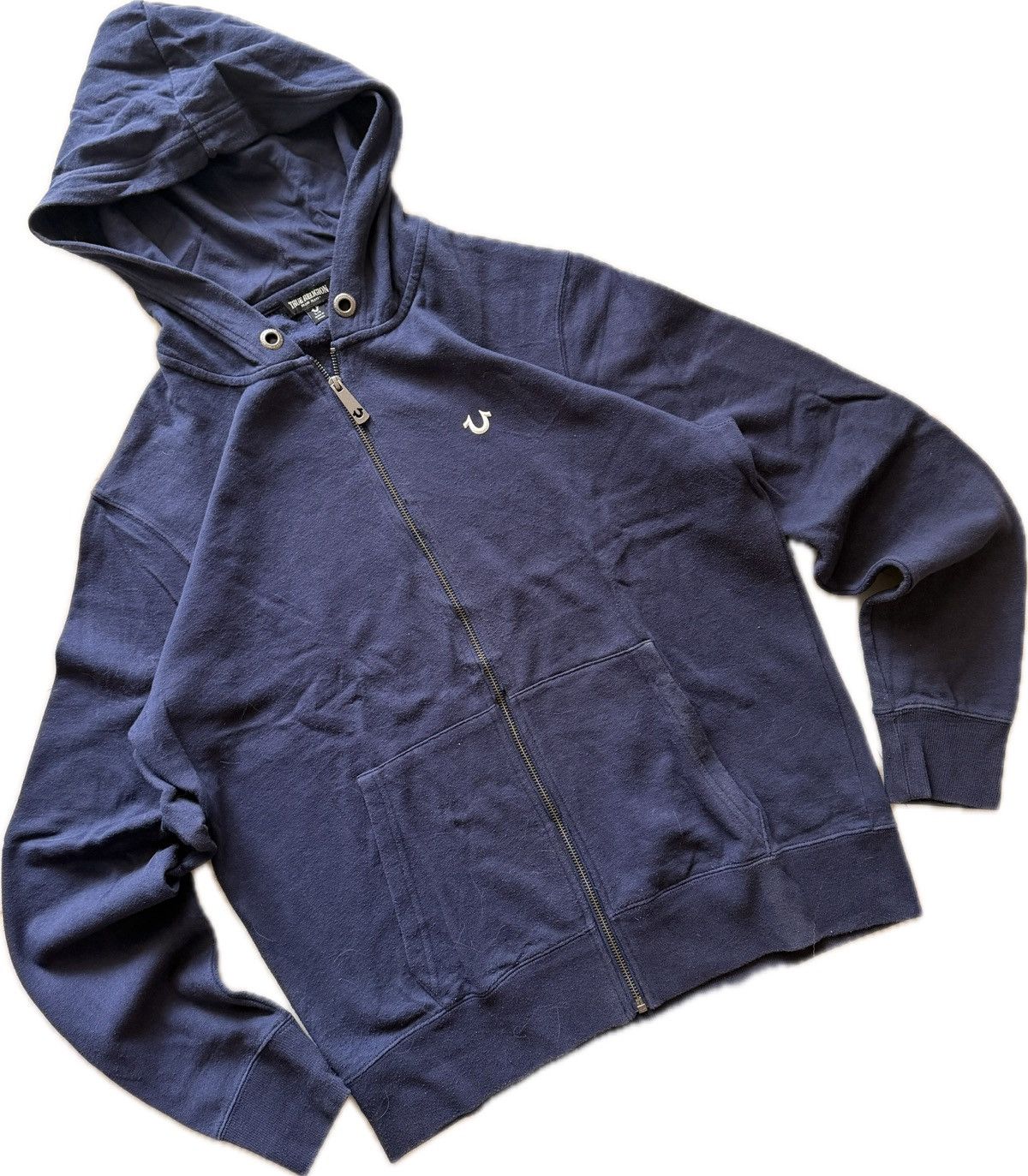 True Religion True Religion Zip Up Hoodie Size US L / EU 52-54 / 3 - 1 Thumbnail
