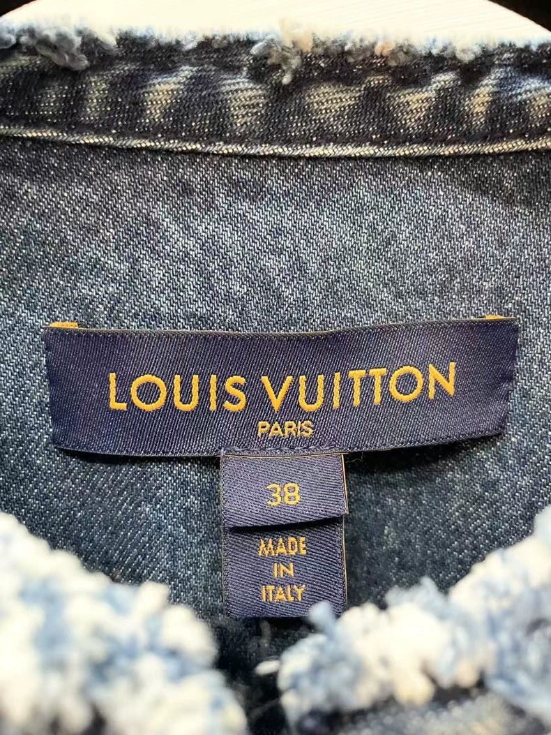 Louis Vuitton Louis Vuitton Patchwork denim jacket with presbyopic flowe Size XS / US 0-2 / IT 36-38 - 5 Thumbnail