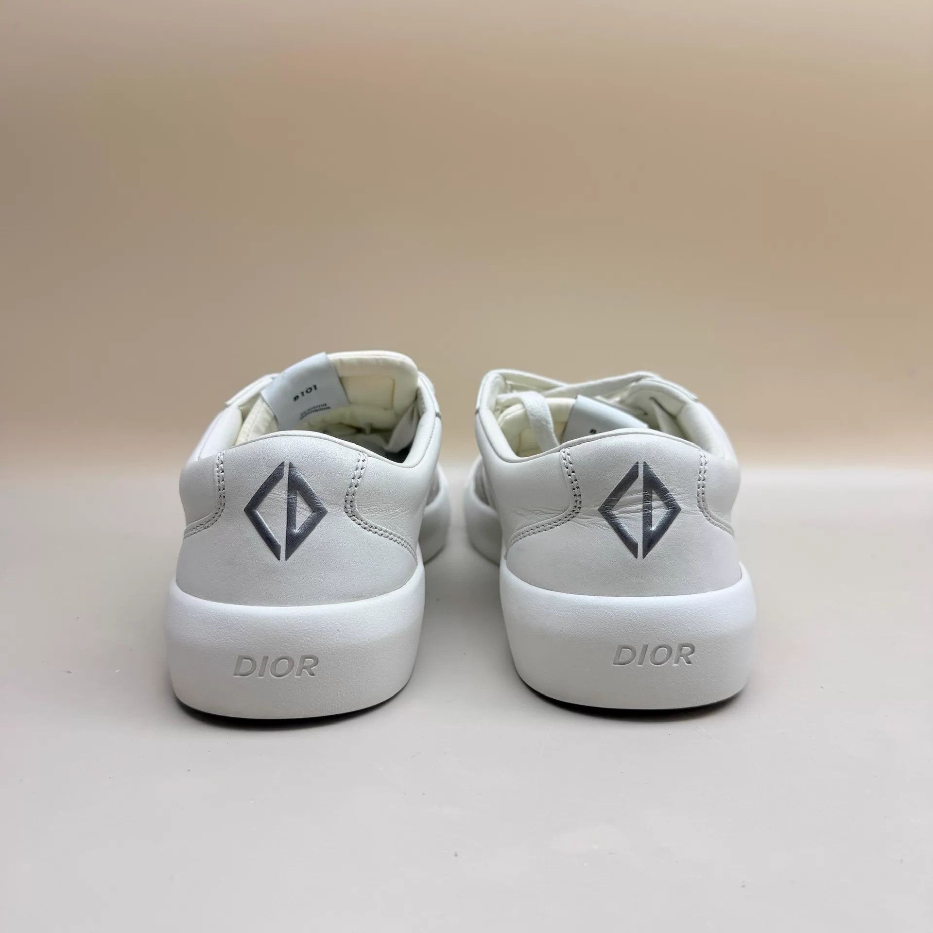 Dior Dior B101 White & Gray Sneaker 43.5 99 New Size US 10.5 / EU 43-44 - 3 Thumbnail