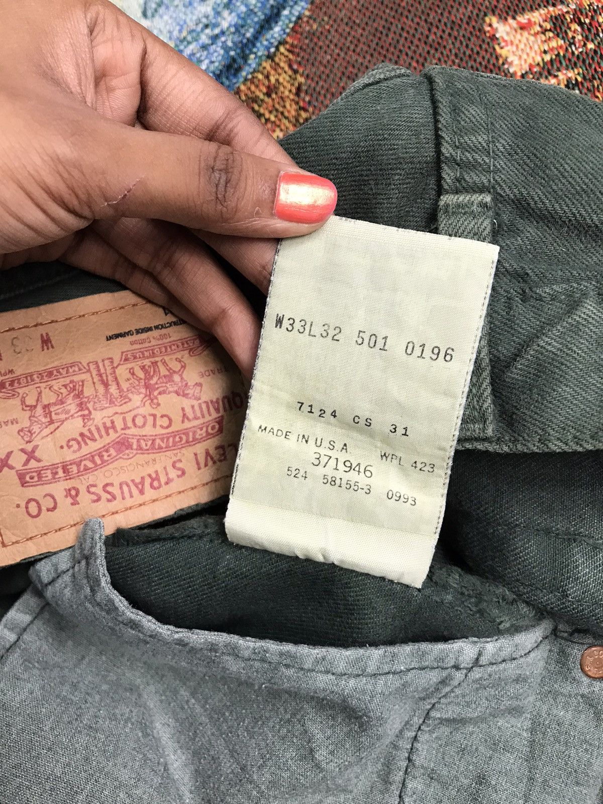 Levi's Vintage Levi 501 denim Size US 34 / EU 50 - 12 Thumbnail