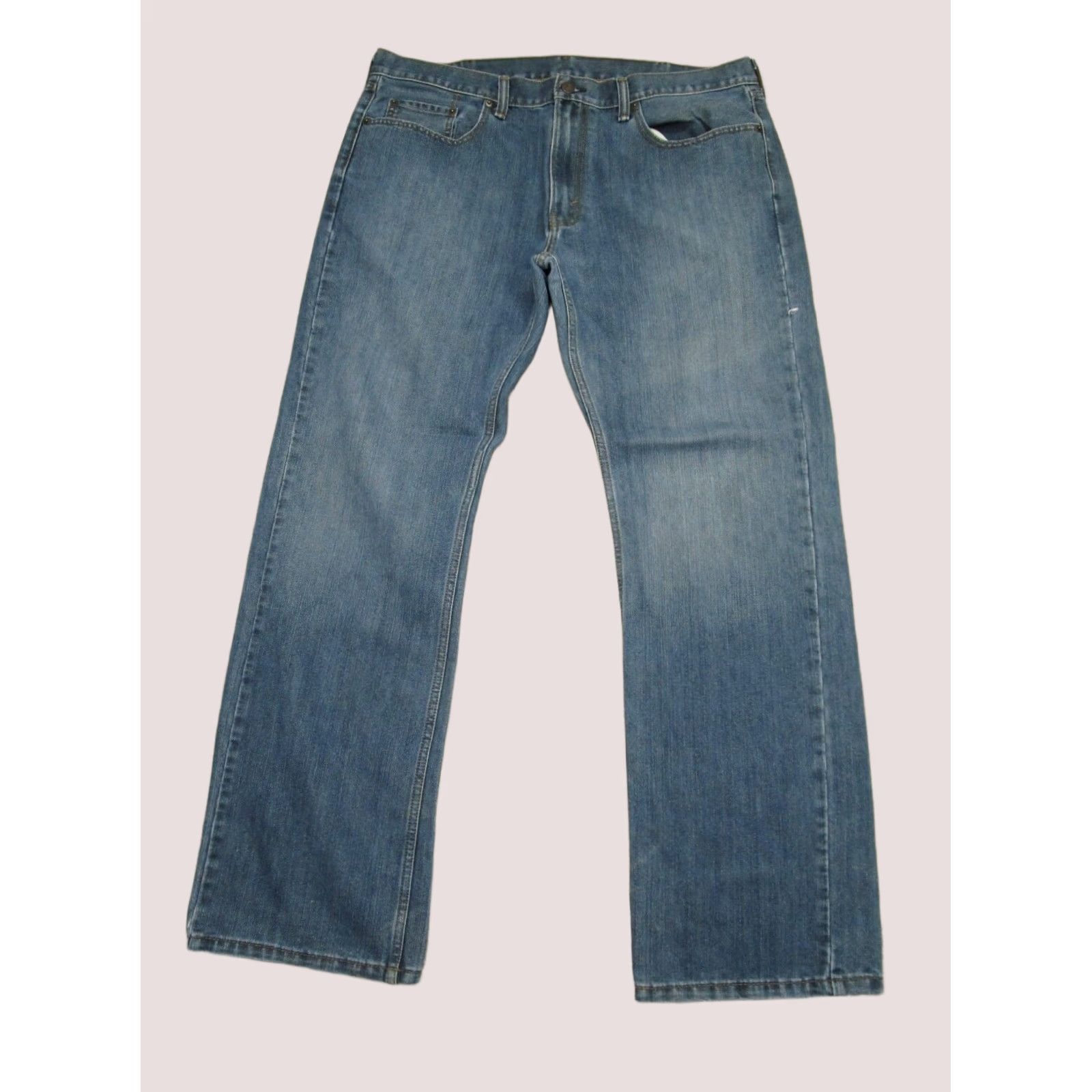 Levi's Levi's 559 Jeans Men 38x34 Light Blue Straight Relaxed Denim Pocket Logo Vintage No Size US 38 / EU 54 - 1 Thumbnail