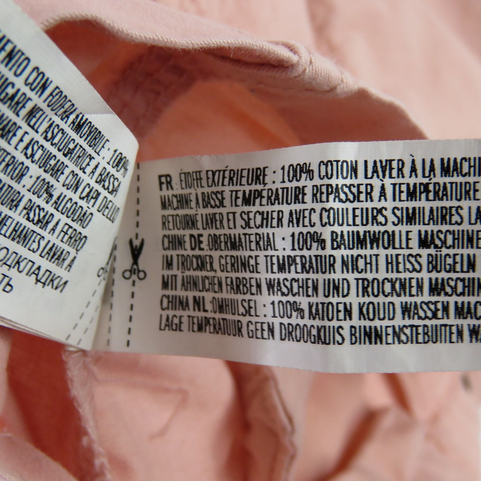 Forever 21 F21 Light Pink Utility Jacket with Hood Casual Jacket Small Size S / US 4 / IT 40 - 5 Thumbnail