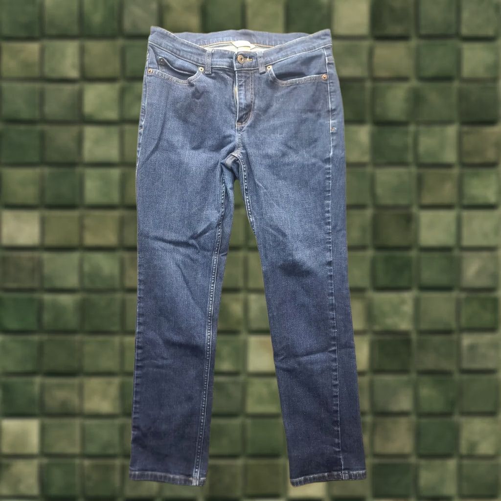 Denime Duluth Womens Jeans 6x29 Slim Straight Leg DuluthFlex Denim Blue Cotton Polyester Spandex Size 28" / US 6 / IT 42 - 1 Thumbnail