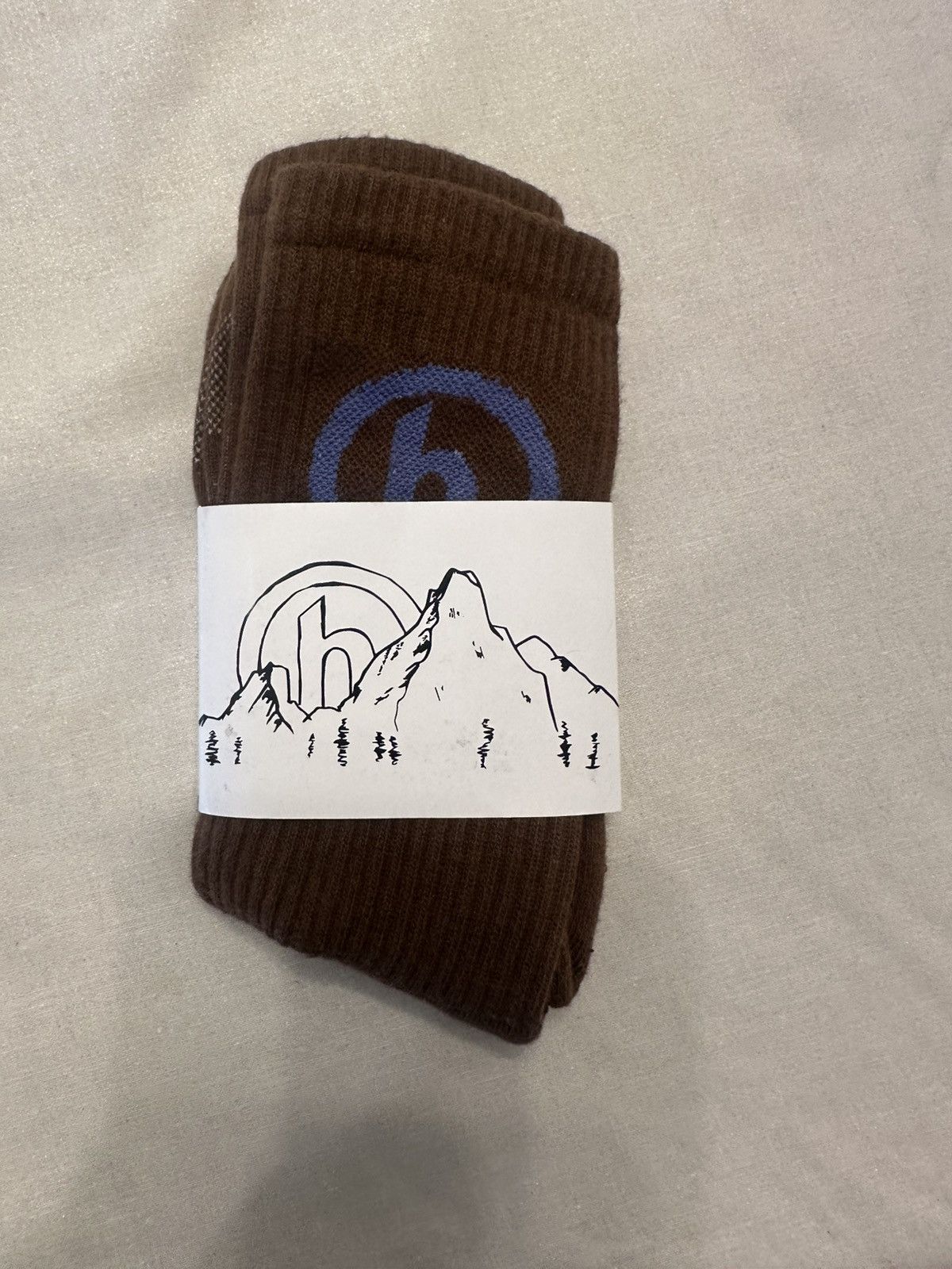 HIDDEN Hidden NY Socks Brown / Blue Size ONE SIZE - 1 Preview