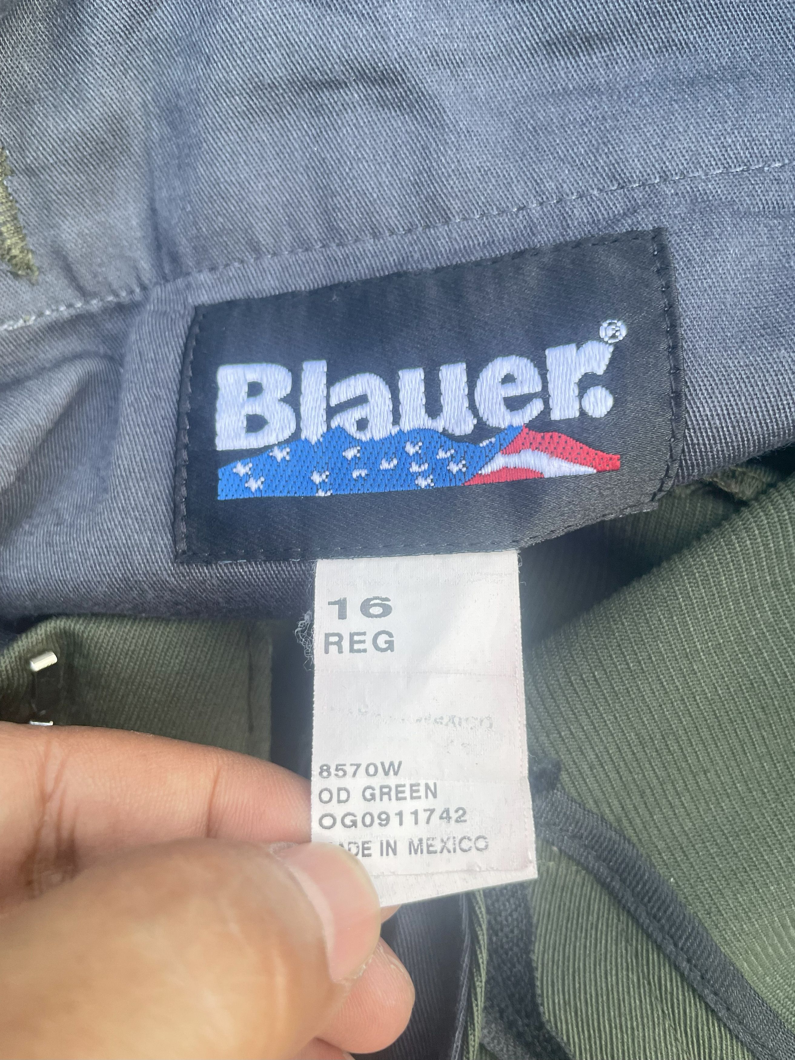 Vintage Vintage Blauer Military Cargo Pant Size US 35 - 11 Thumbnail