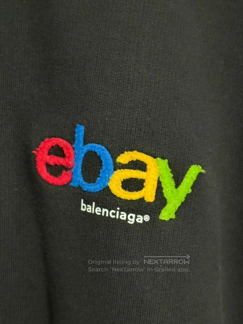 Balenciaga Balenciaga Eaby collaboration black zip-up hoodie. Size US XL / EU 56 / 4 - 3 Thumbnail