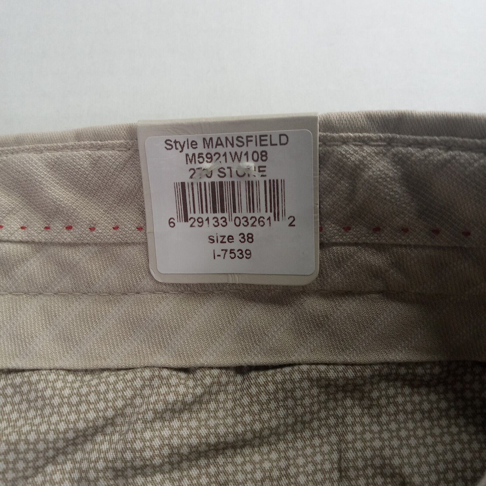 & Other Stories Ballin Mansfield Chino Pants Men's Size 38x35 Stone Relaxed Size US 38 / EU 54 - 5 Thumbnail