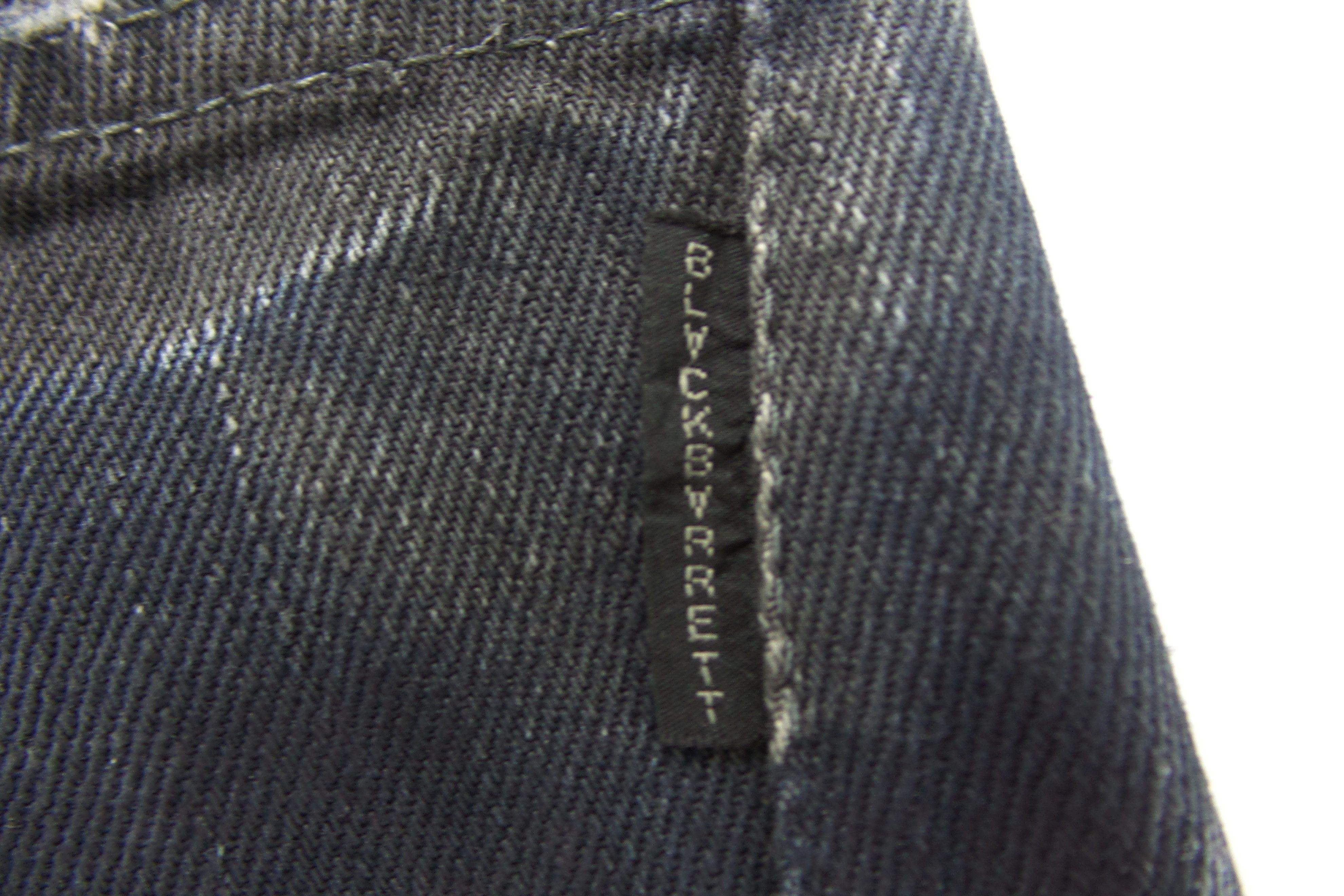 Black Barrett × Designer × Neil Barrett BLACK BARRETT by Neil Barrett 4MS32-837-28 Jeans W30xL44 Size US 30 / EU 46 - 8 Thumbnail