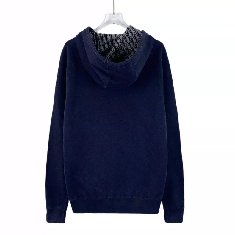 Dior Dior Blue old flower full-printed zipper knitted jacket 250 Size US M / EU 48-50 / 2 - 2 Thumbnail