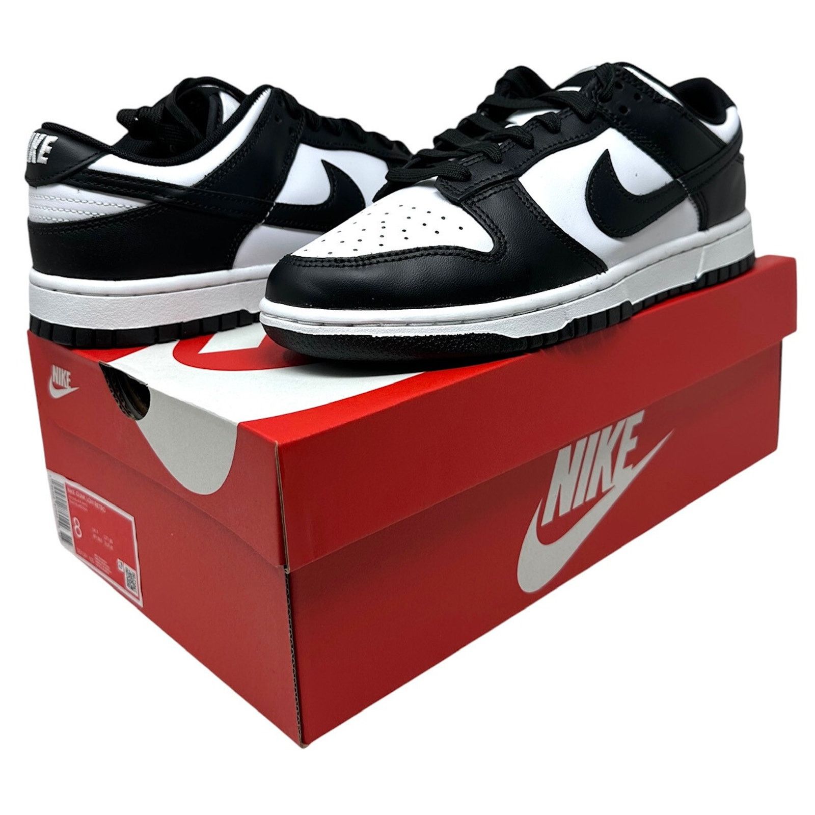 Nike Men's Dunk Low Retro Panda Shoes Sneakers DD1391-100