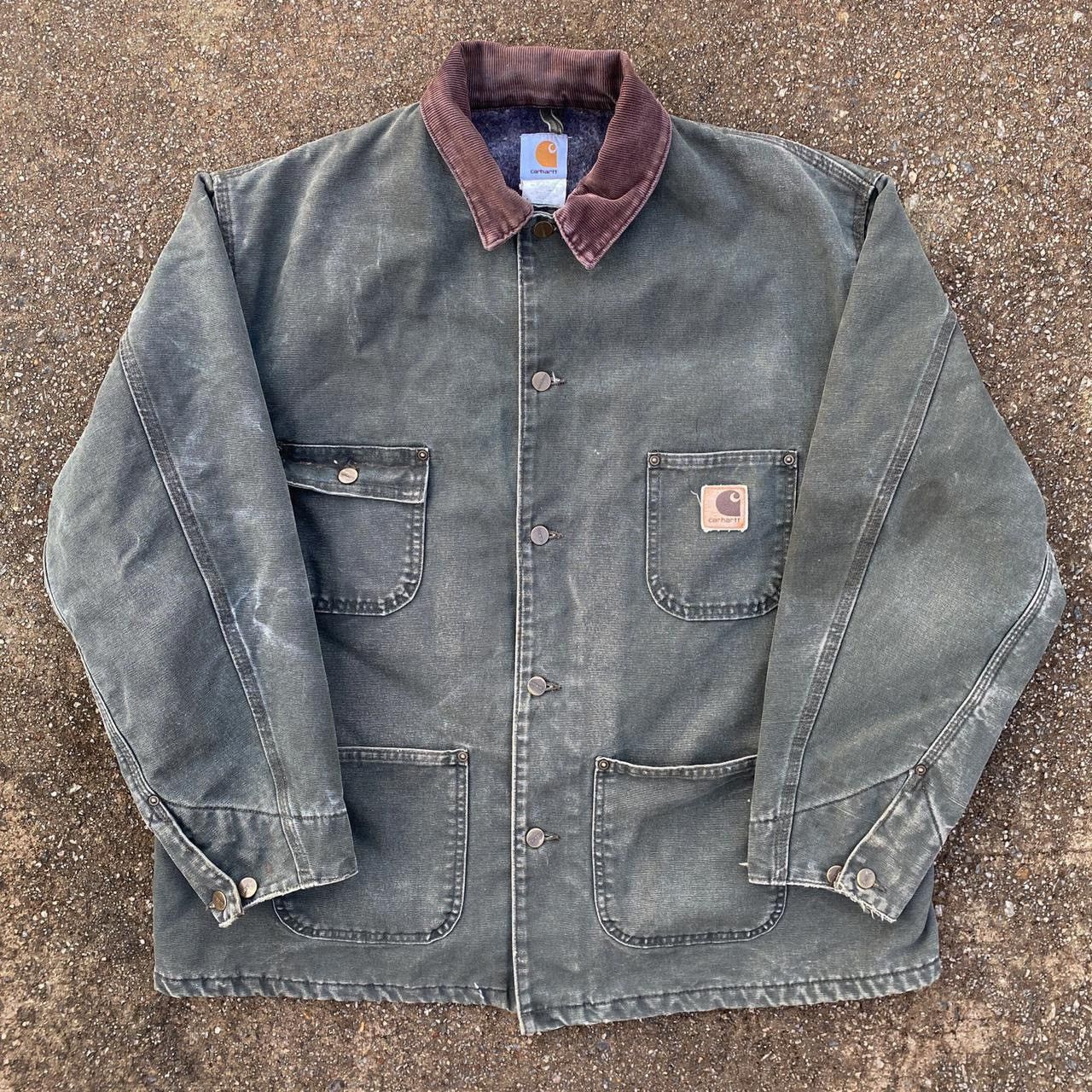 Carhartt Vintage Carhartt Chore Jacket Size US XL / EU 56 / 4 - 1 Thumbnail