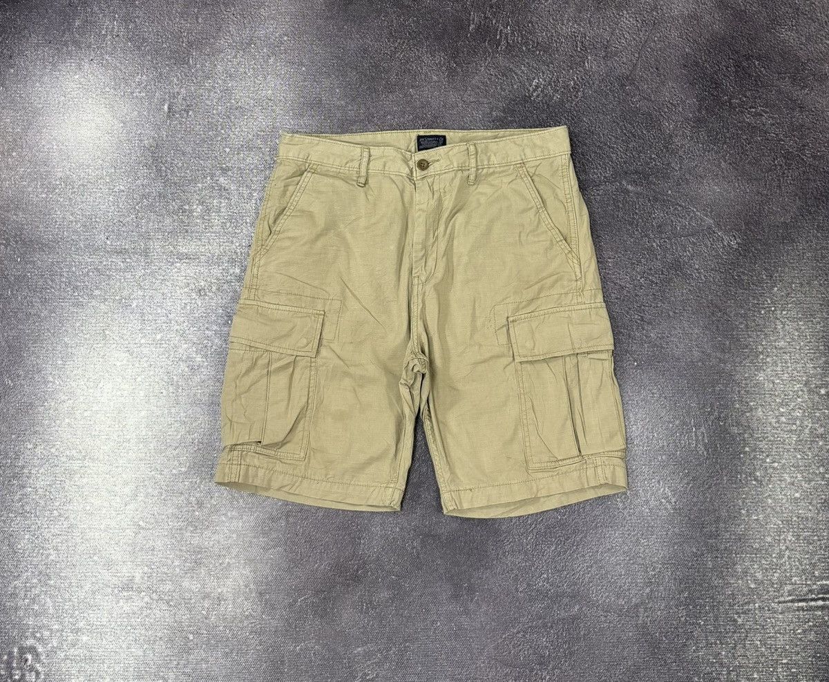 Levi's Vintage Levi’s USA Mustard Military Hype Cargo Shorts Size US 31 - 1 Thumbnail